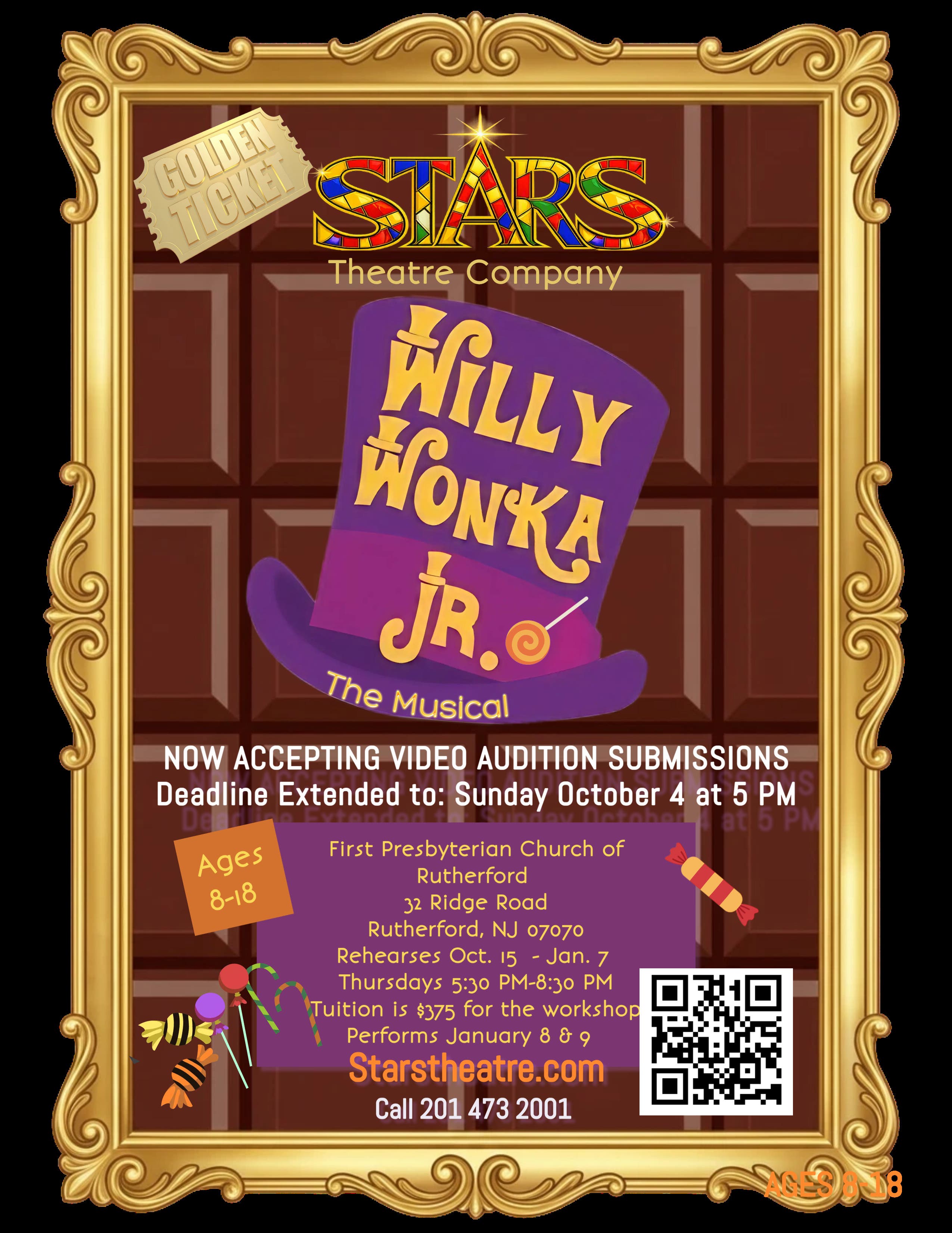 Willy Wonka Jr. Virtual Auditions