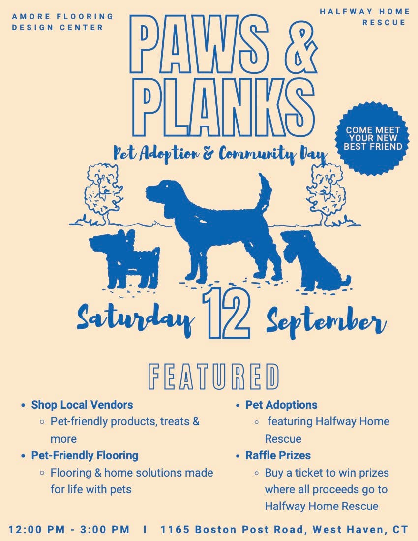 Paws & Planks Adoption Day