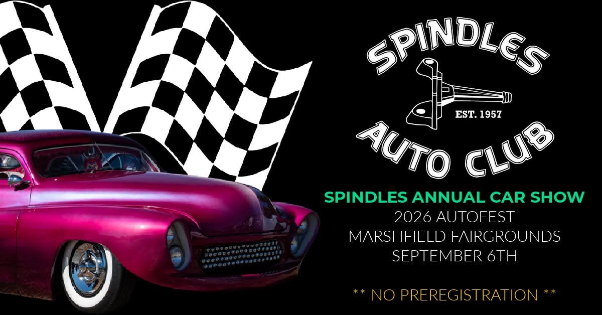 Spindles Annual Car Show - 2026 Autofest