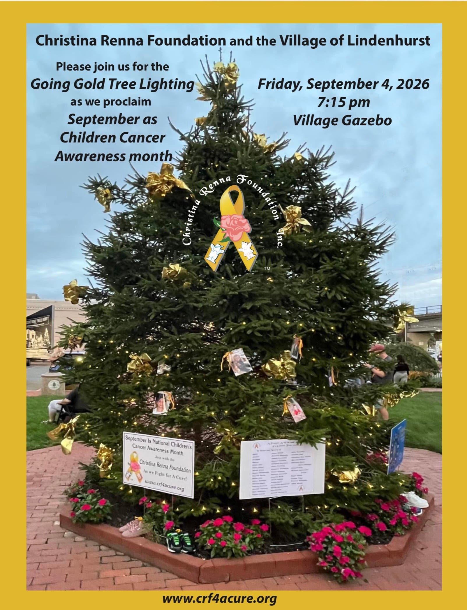 Children’s Cancer Awareness Tree Lighting