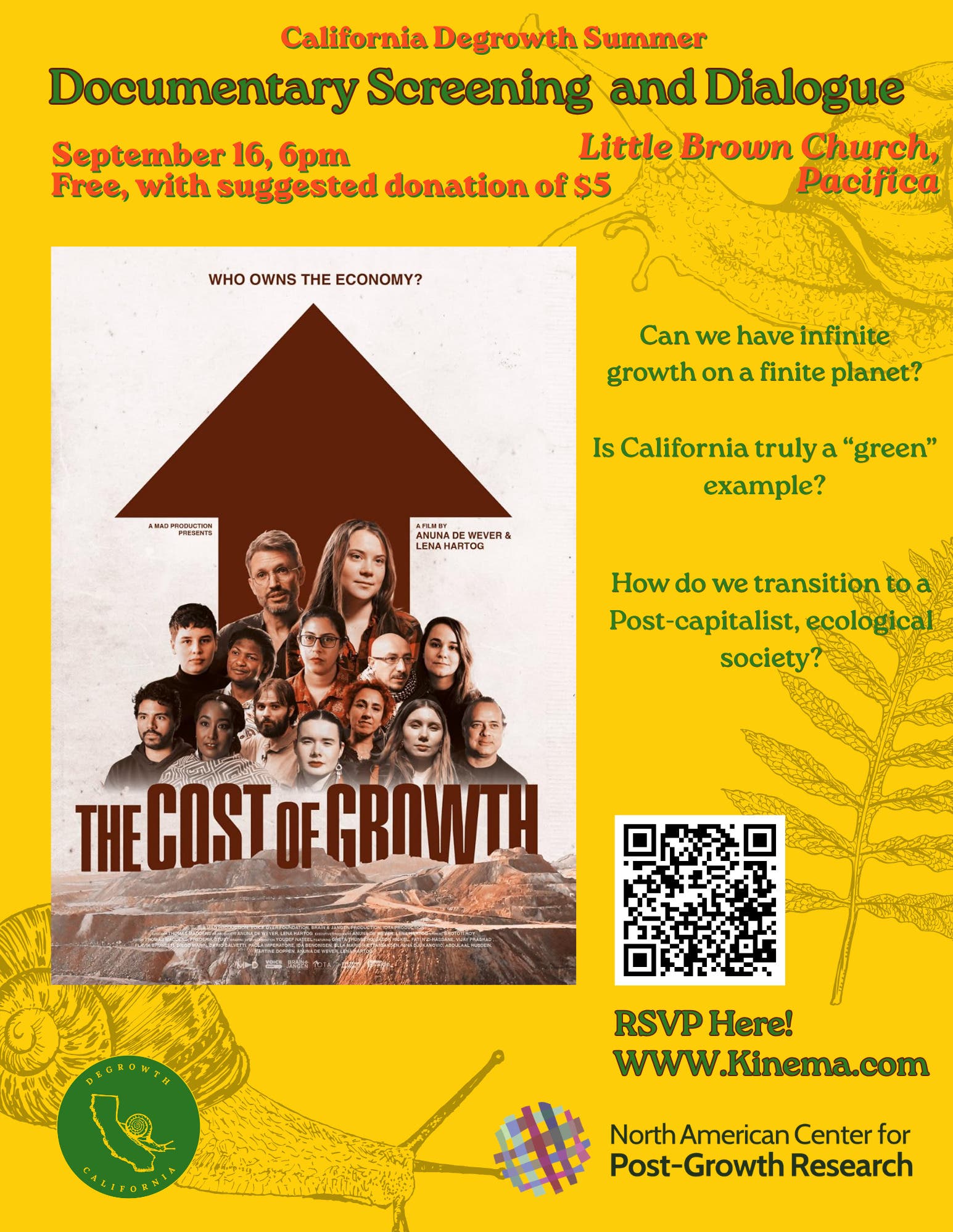 California Beyond Growth Film Screening & Dialogue
