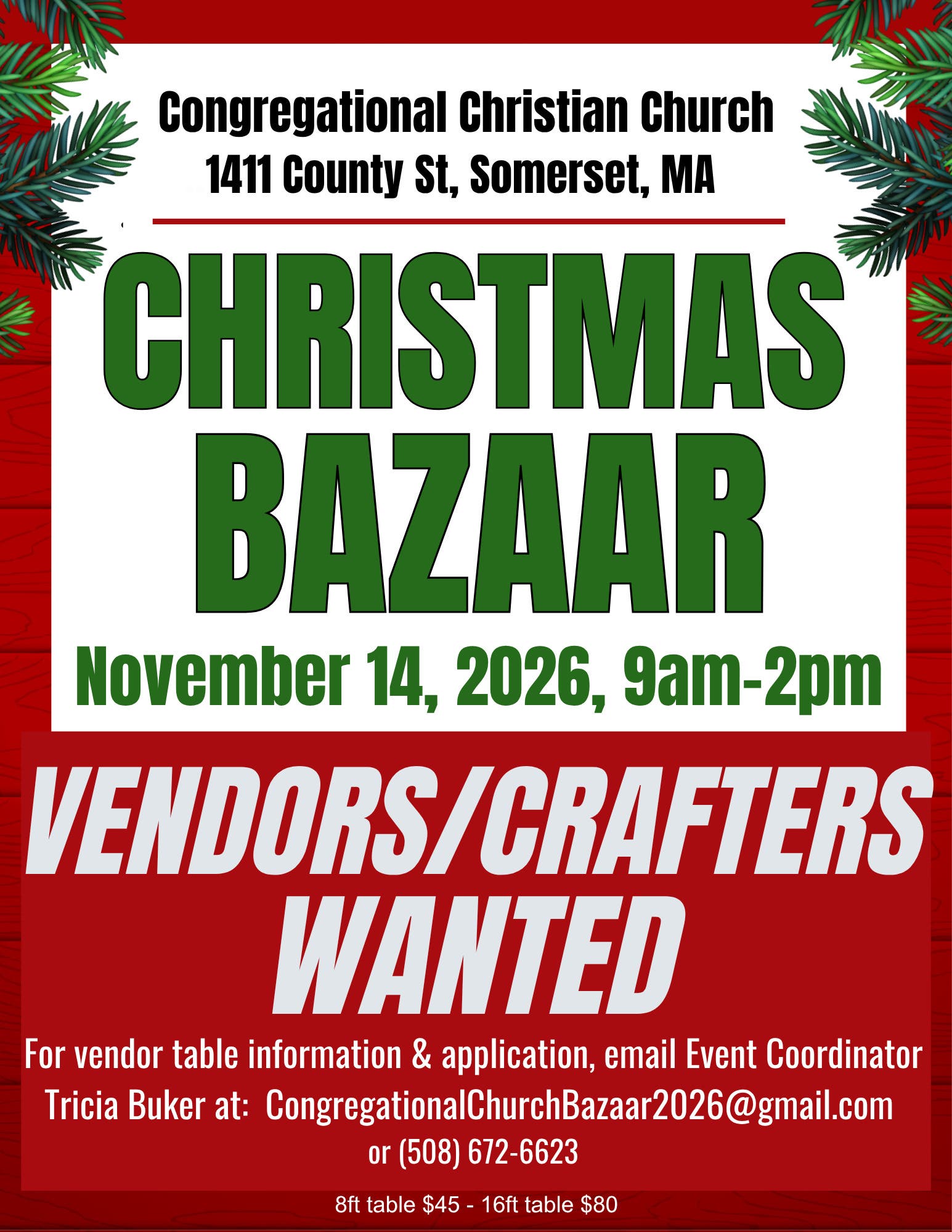 Vendors & Crafters Wanted -