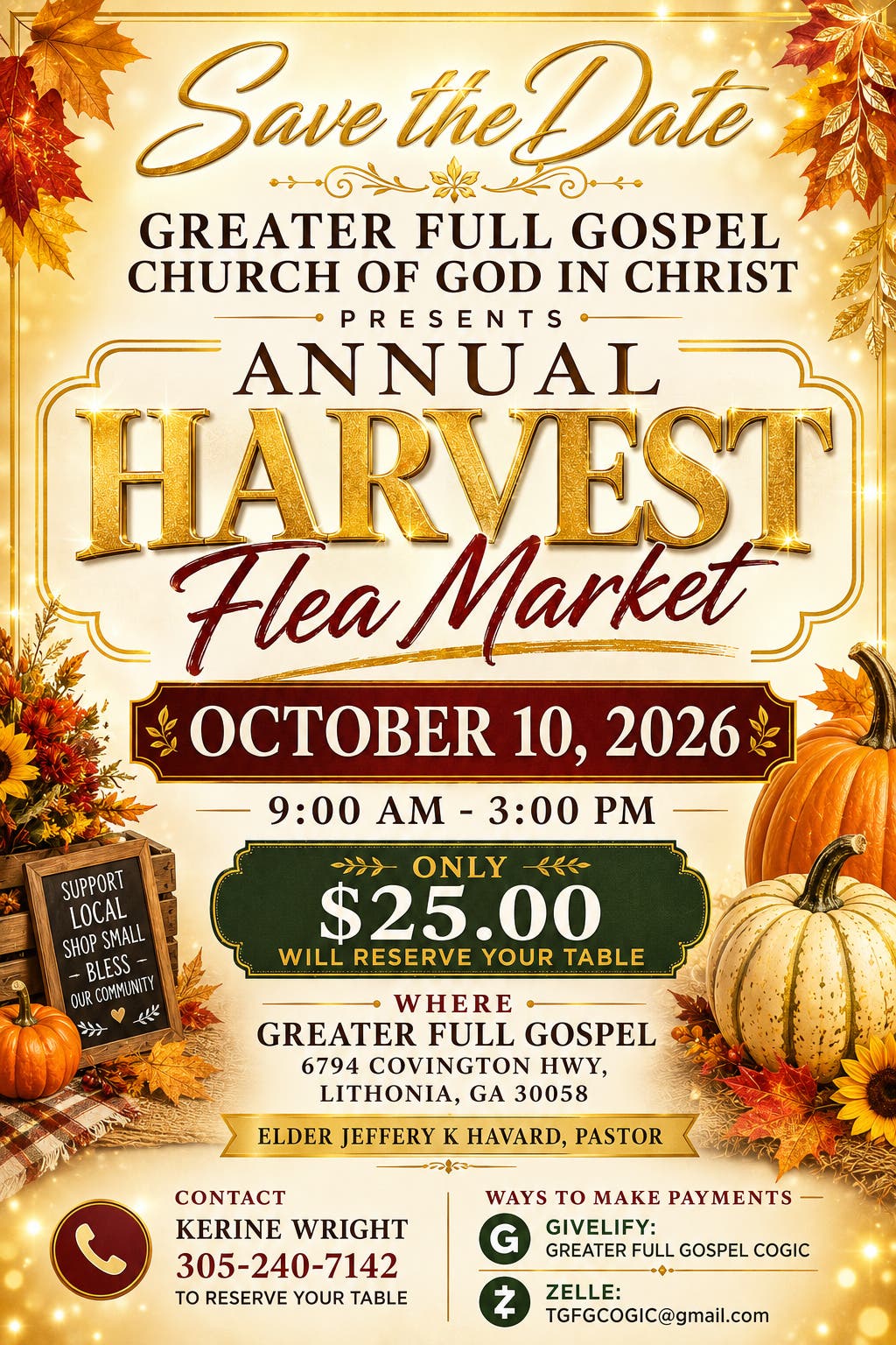 Annual Harvest Flea Market