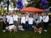 Four- and two-legged participants from Walk the Walk Against Domestic Violence 2025