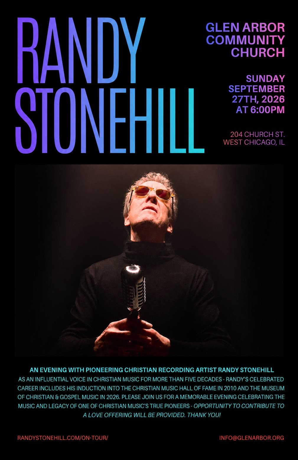Randy Stonehill - Free Concert