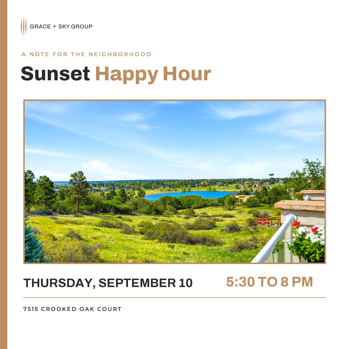 Sunset Happy Hour in Parker