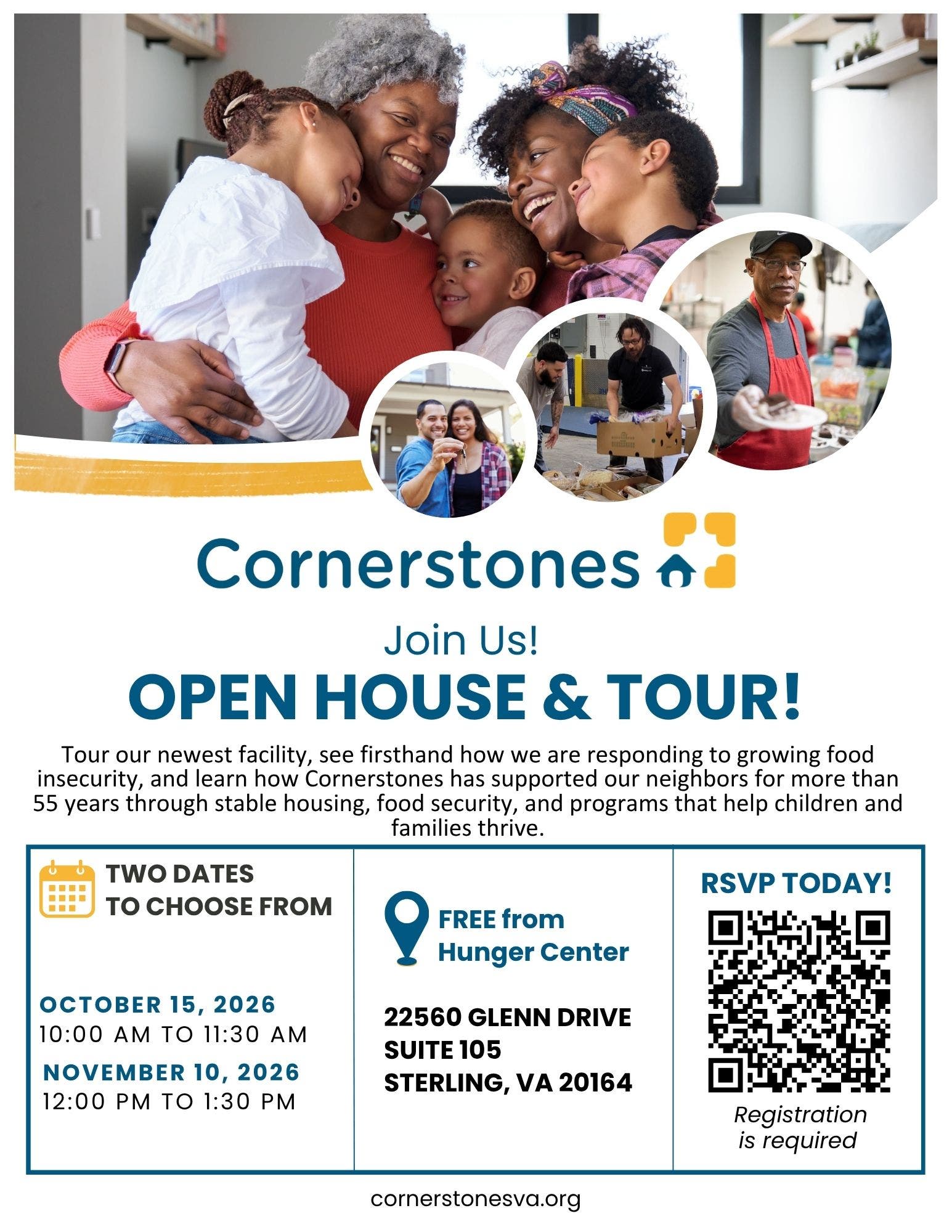 Cornerstones Open House & Tour