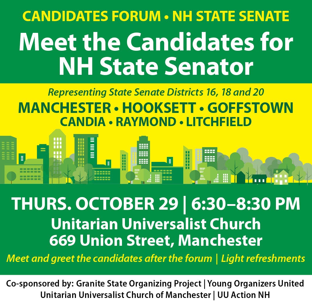 NH State Senate Candidates Forum