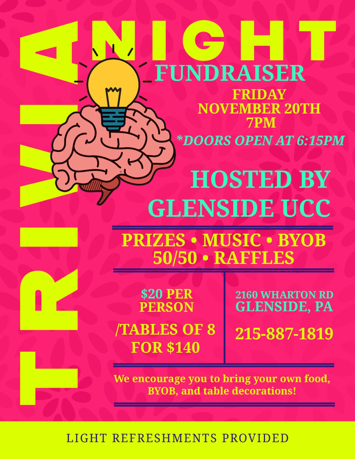Trivia Night Fundraiser