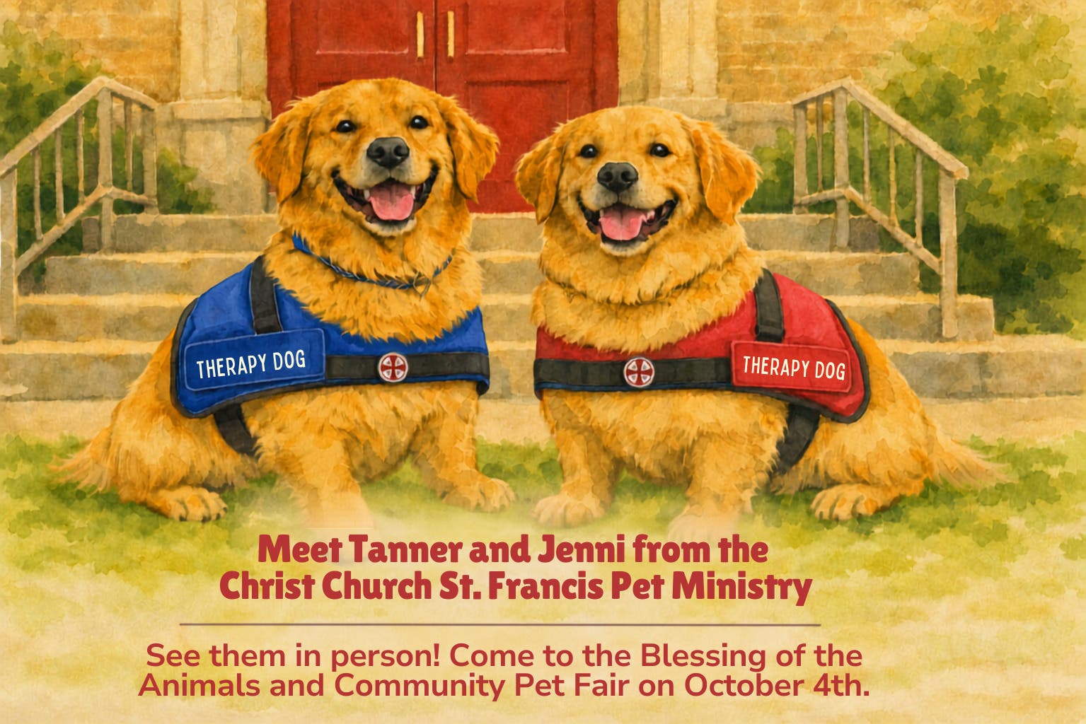 4th Annual Blessing of the Animals & Community Pet Fair