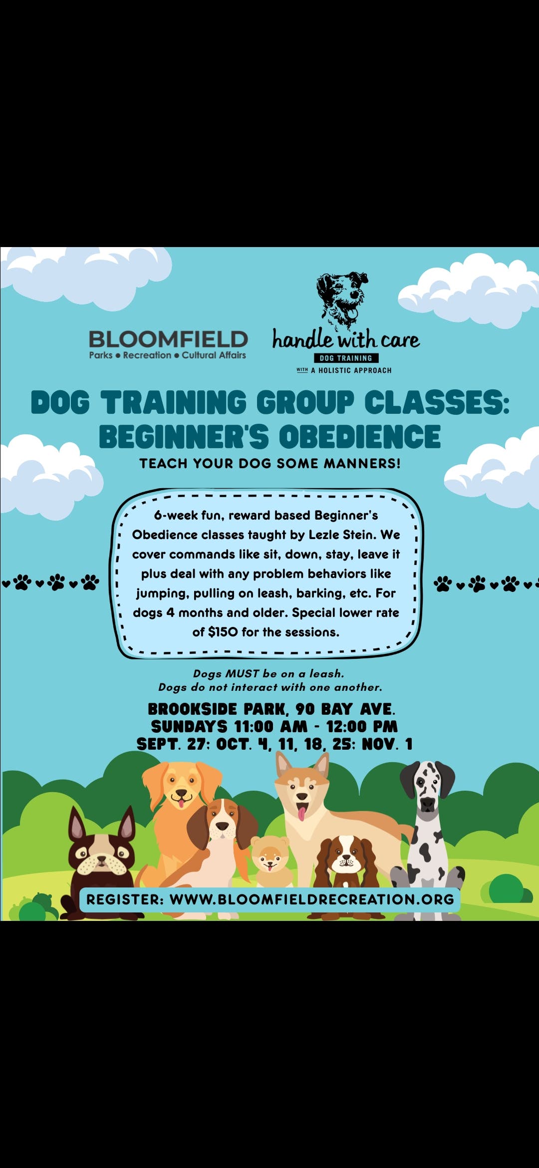 Dog Training Group Classes: Beginner's Obedience