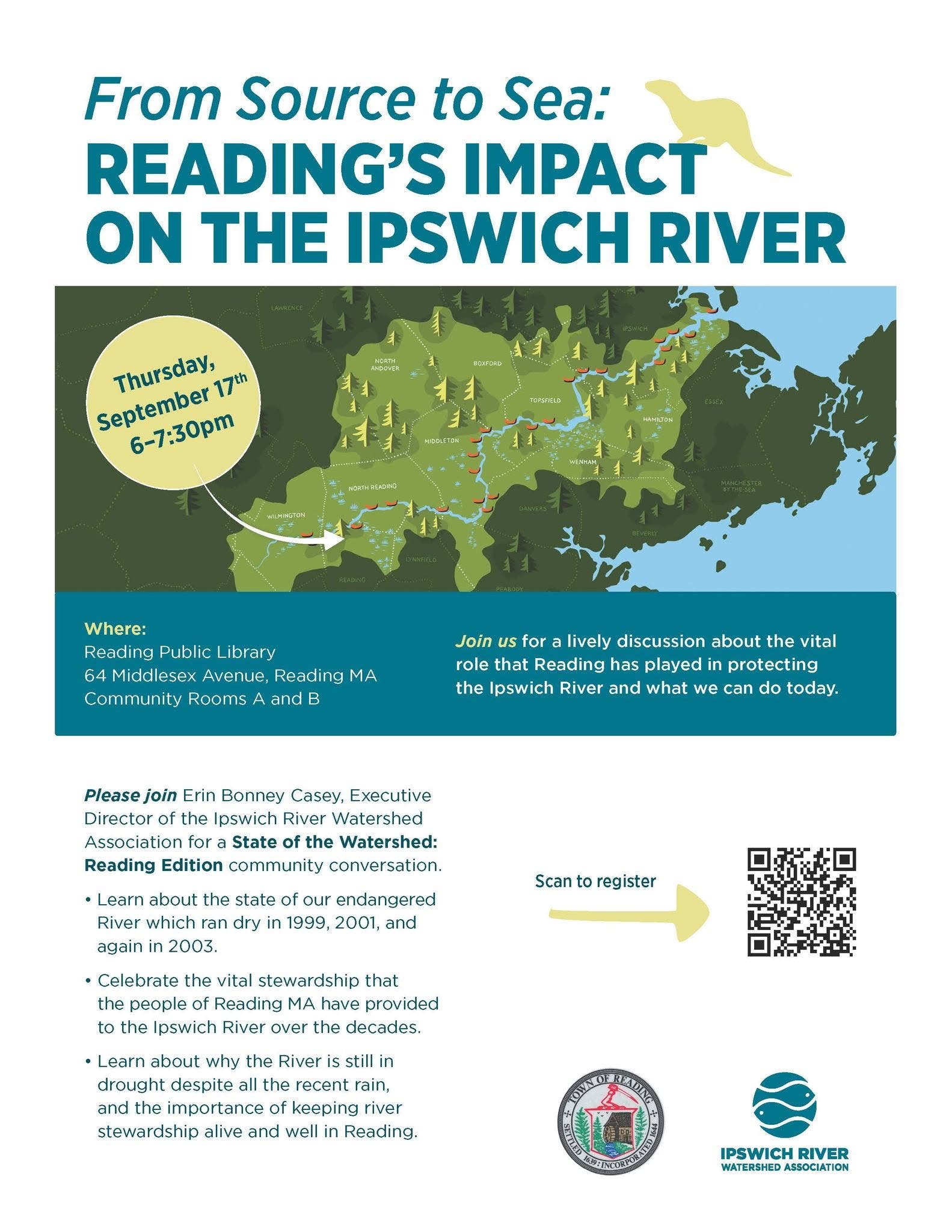 From Source to Sea: Reading's Impact on the Ipswich River
