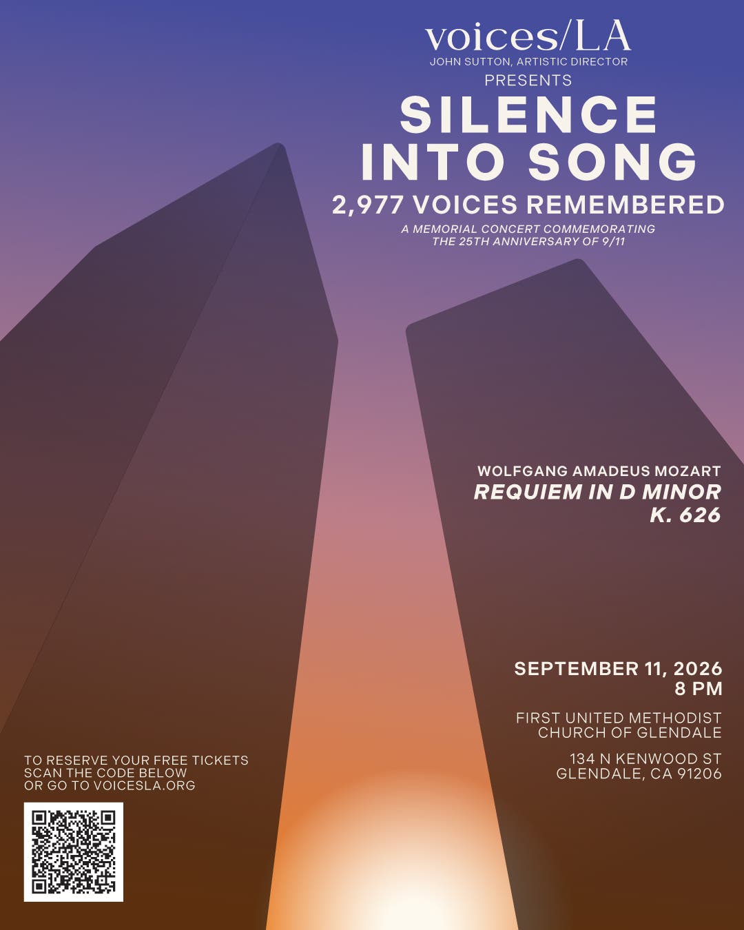 Silence into Song: 2,977 Voices Remembered