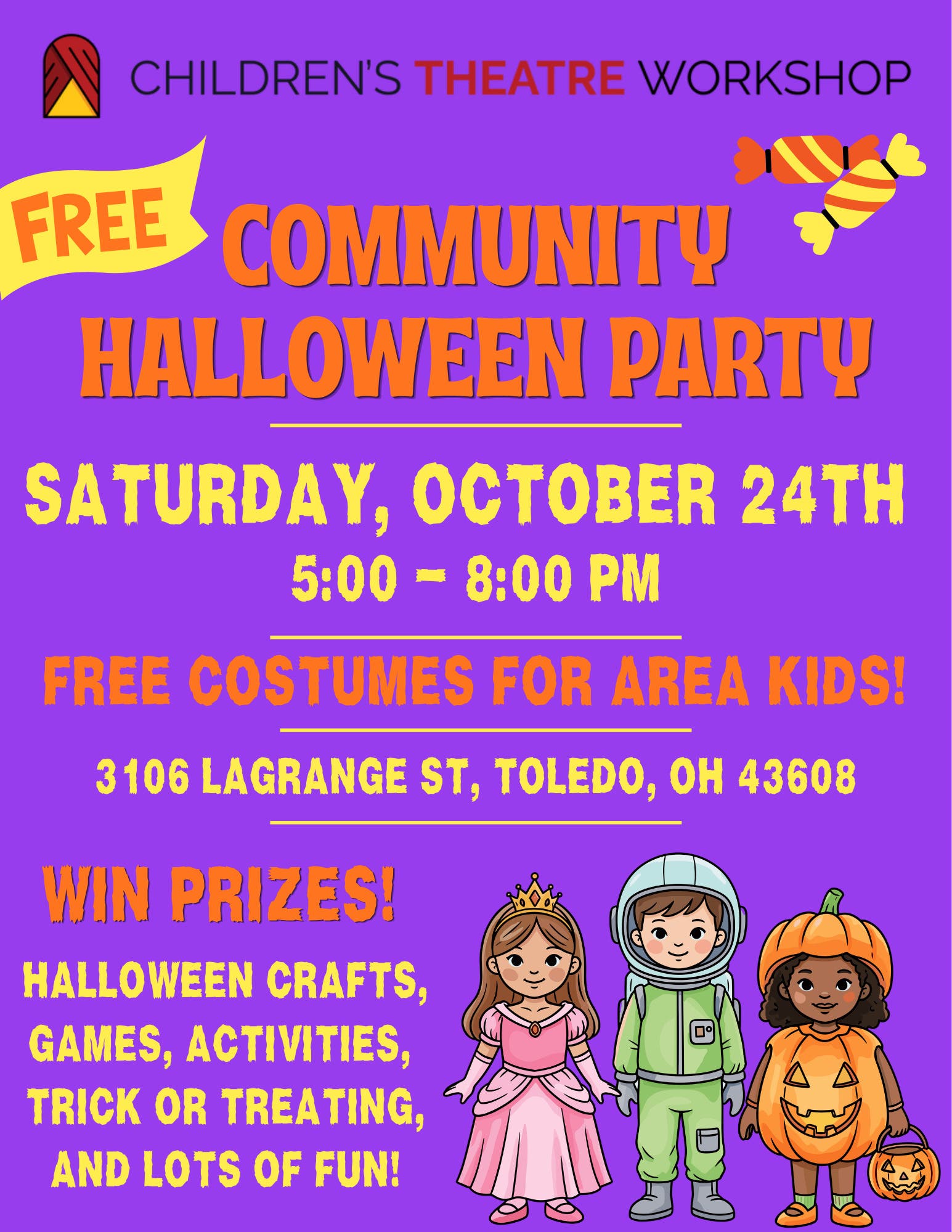 Free Community Halloween Party