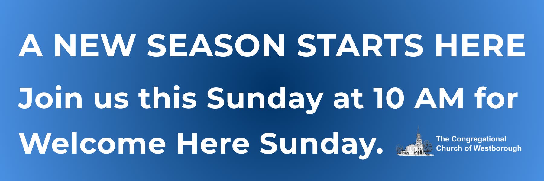 Welcome Here Sunday