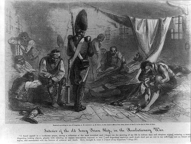 Prisons and Prison Ships in the Revolution