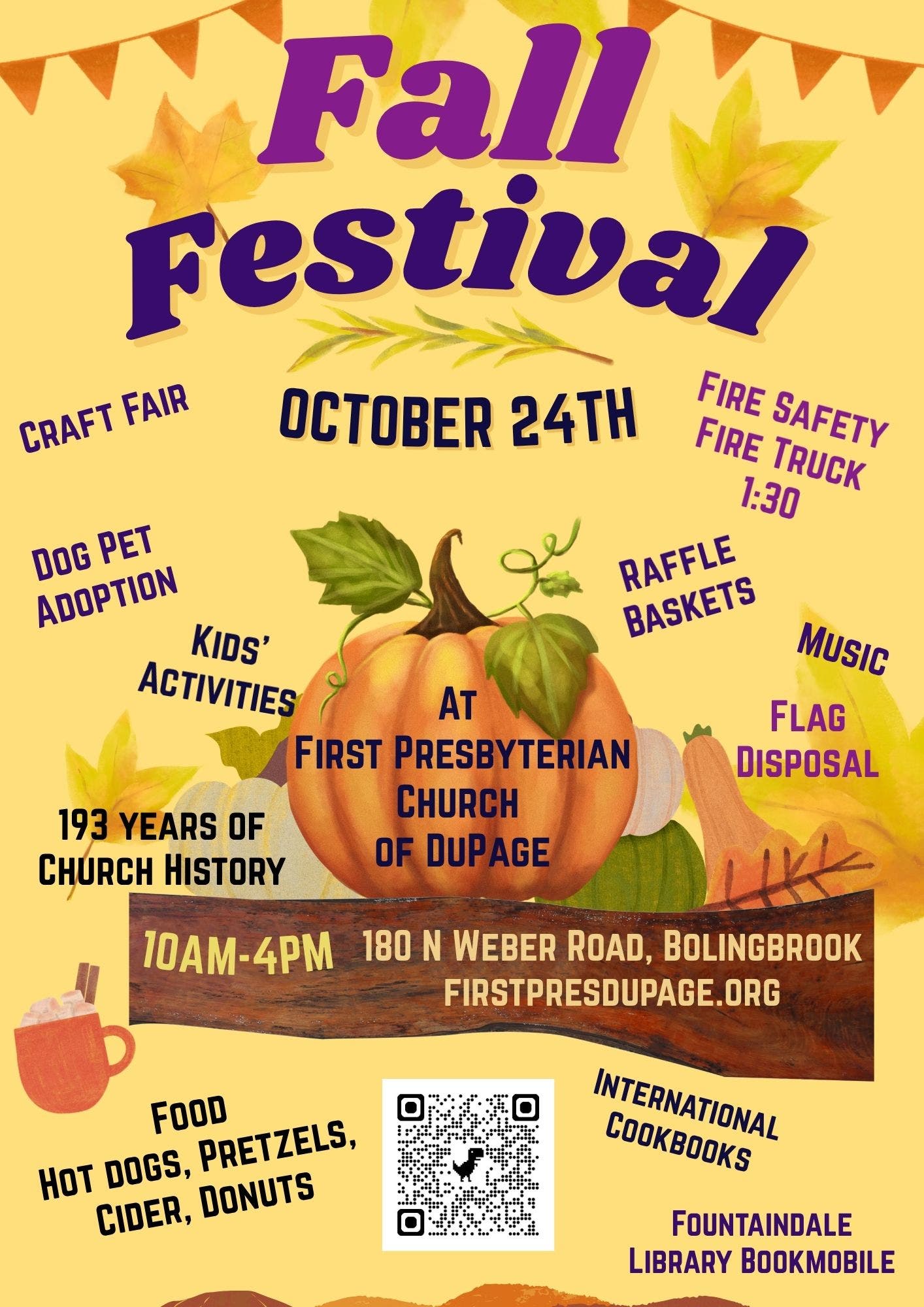 Fall Festival and Craft Fair for Whole Community