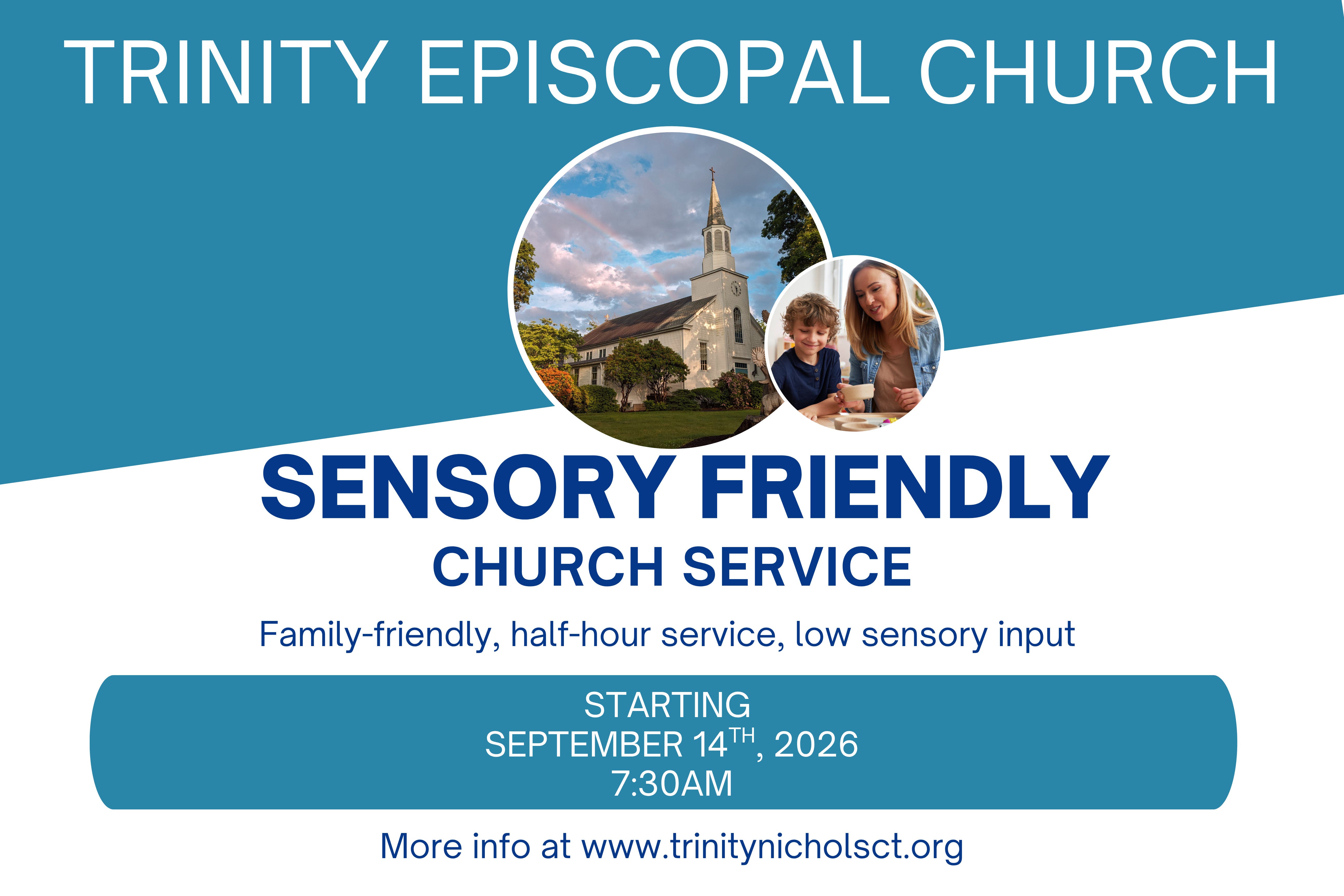 Sensory Friendly Church Service