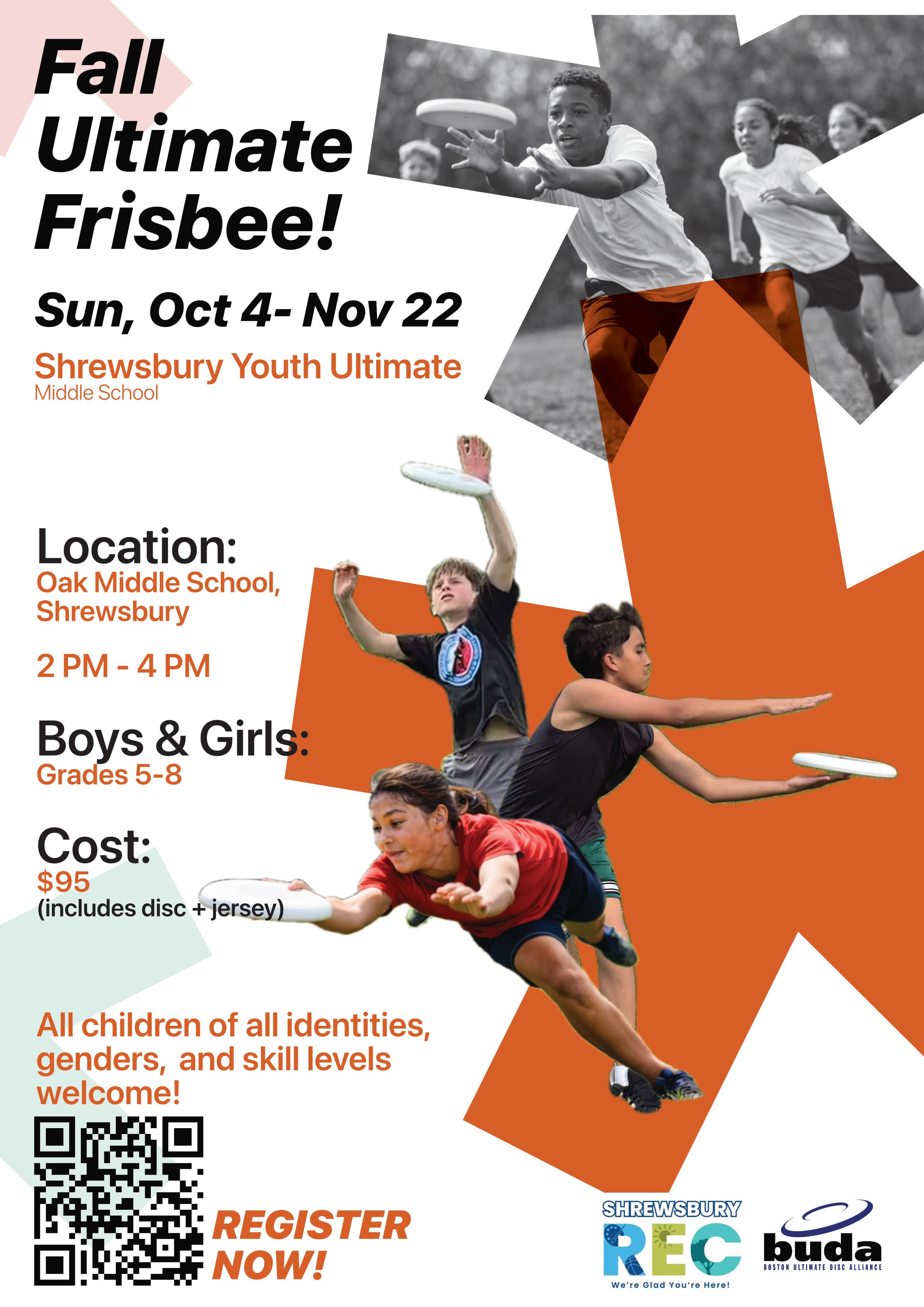 Middle School Ultimate Frisbee Learning League