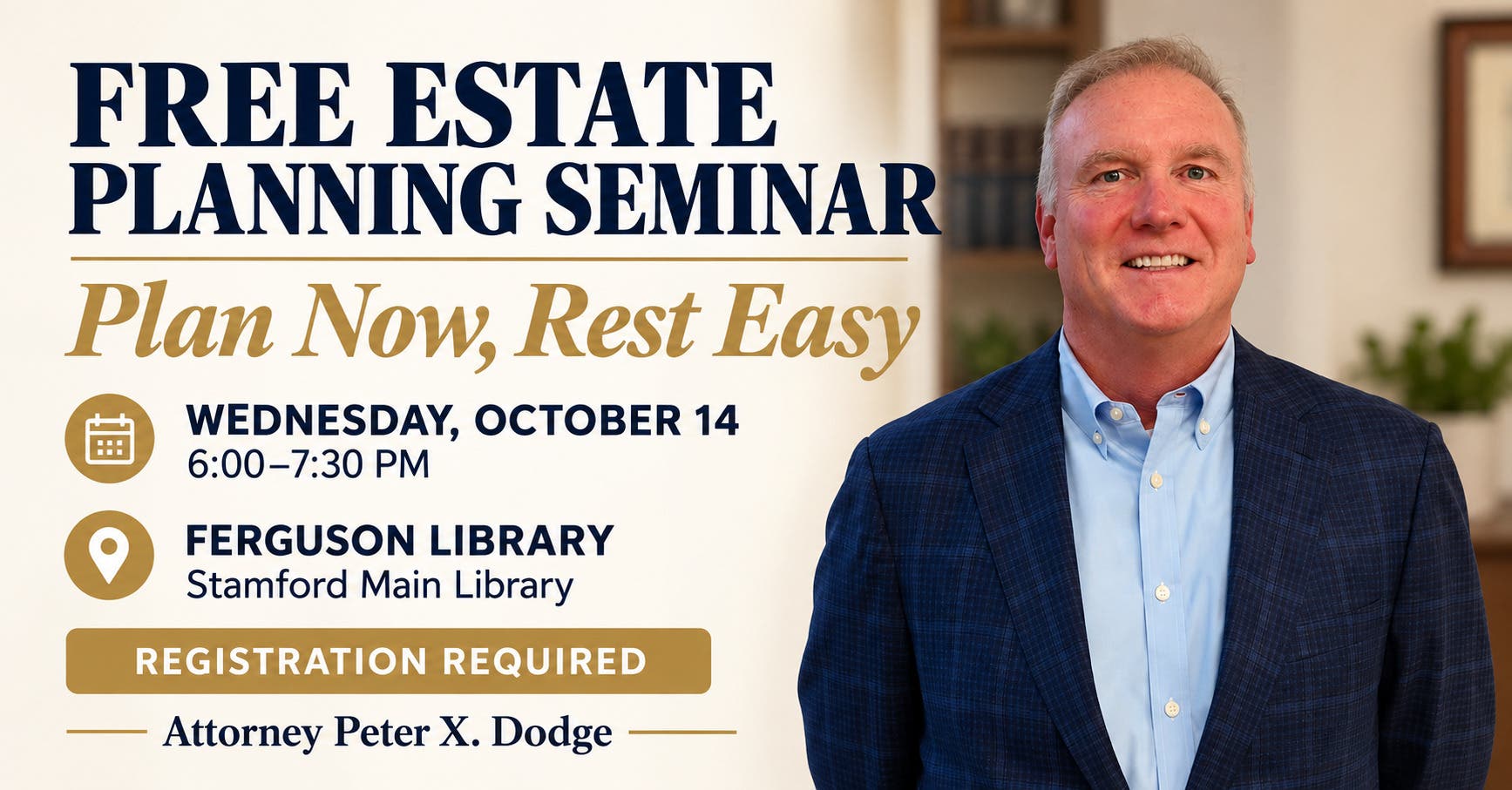 Free Estate Planning Seminar in Stamford