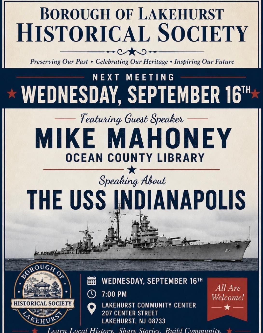 Mike Mahoney: The USS Indianapolis