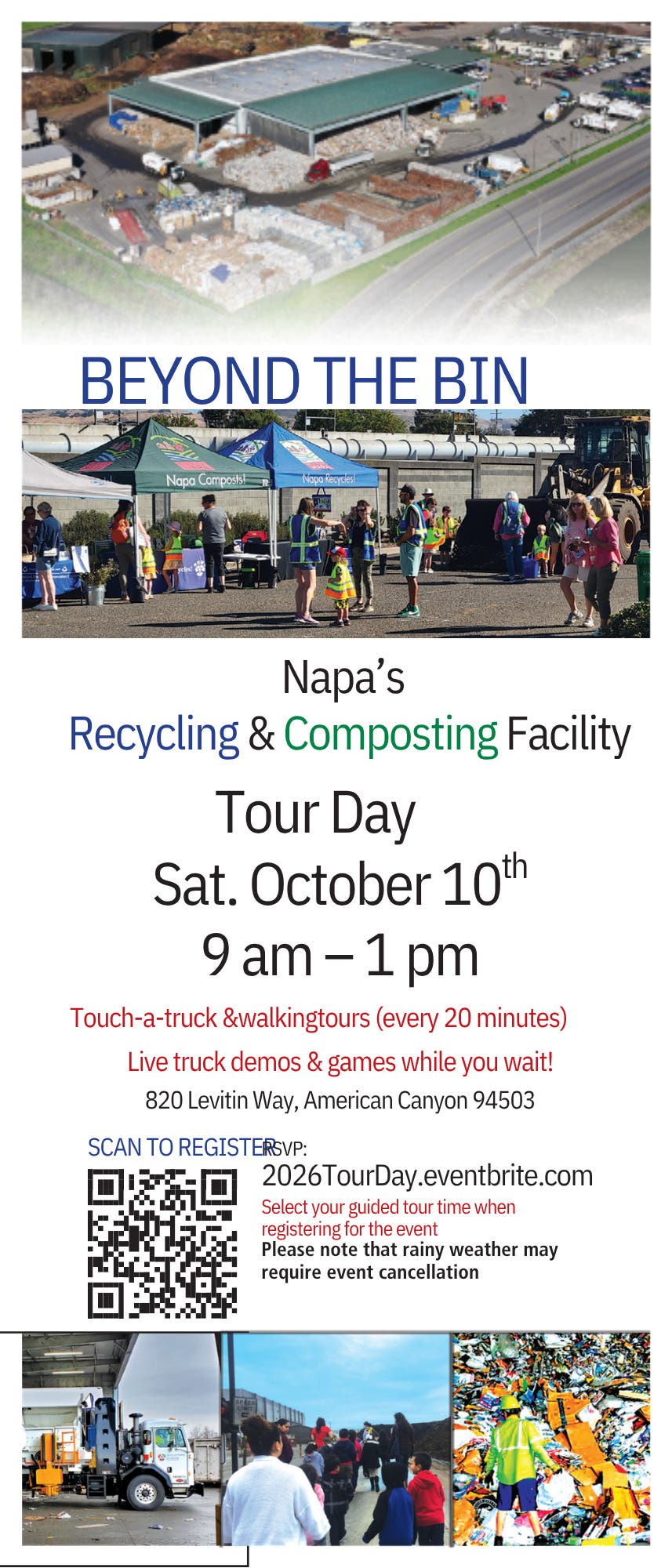 Beyond The Bin: Napa's Recycling & Composting Facility Tour Day