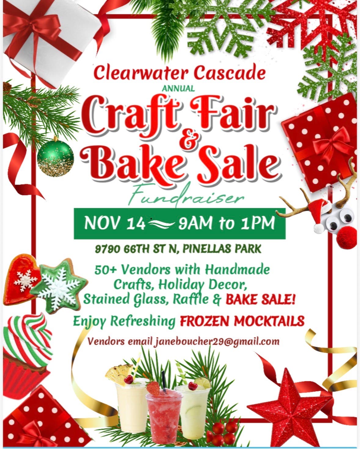 Clearwater Cascade Annual Craft Fair & Bake Sale