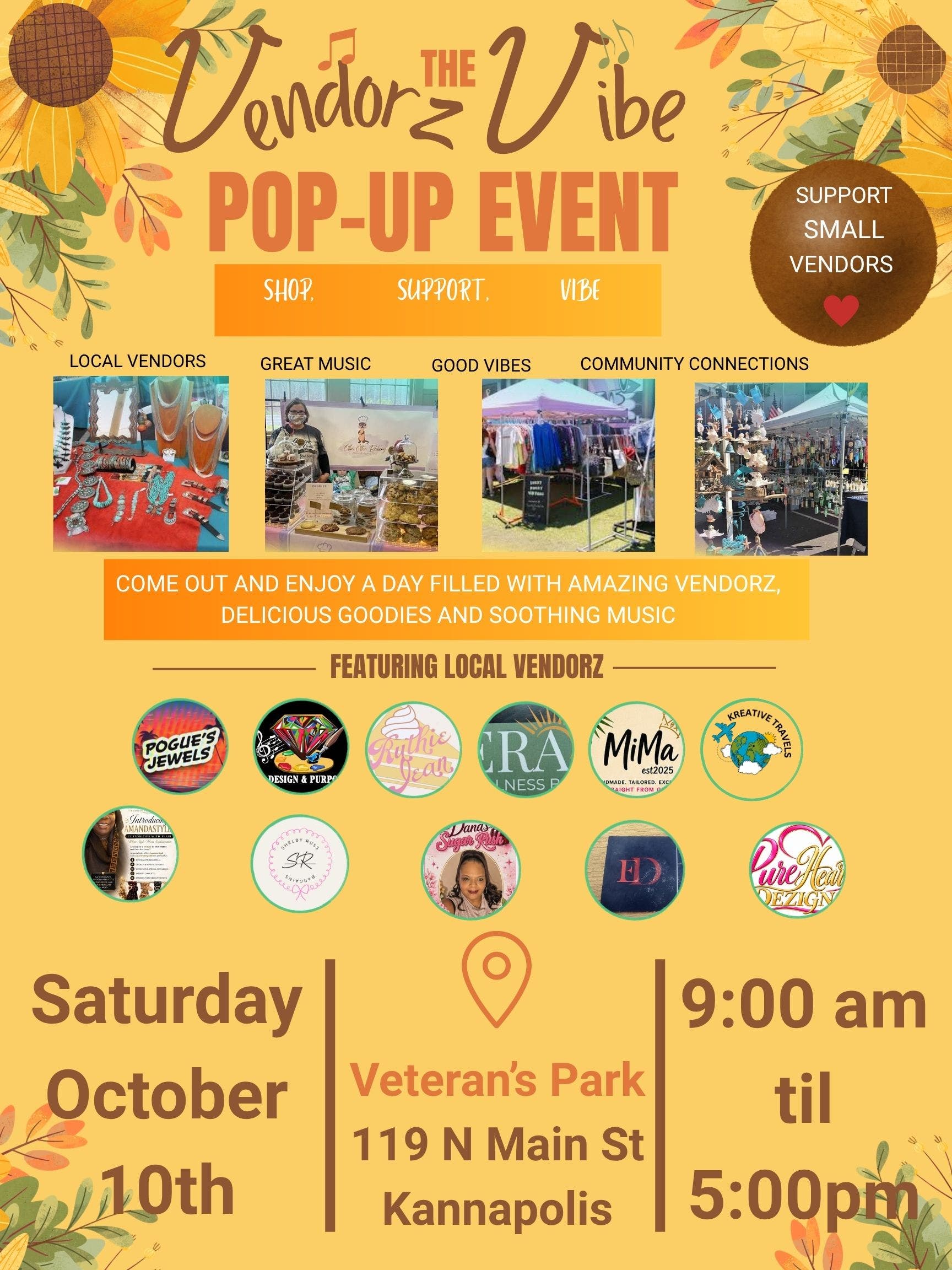 The Vendorz Vibe Pop-Up Event