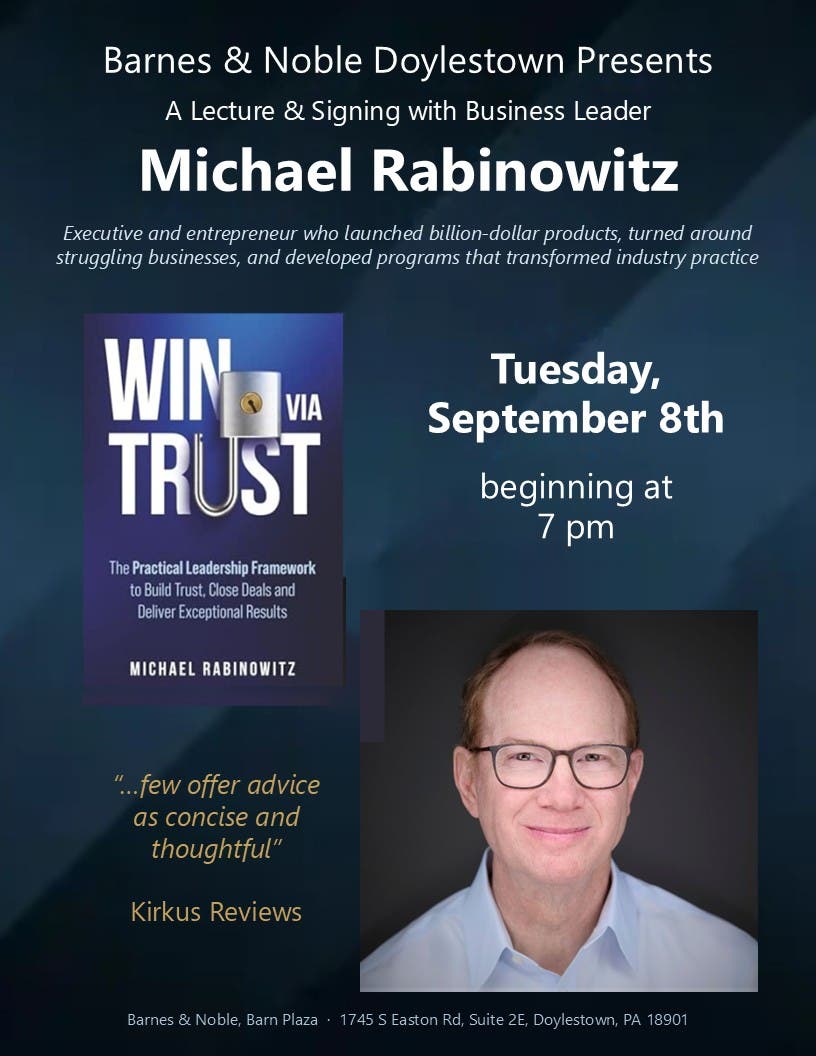 Lecture and Book Signing with Michael Rabinowitz