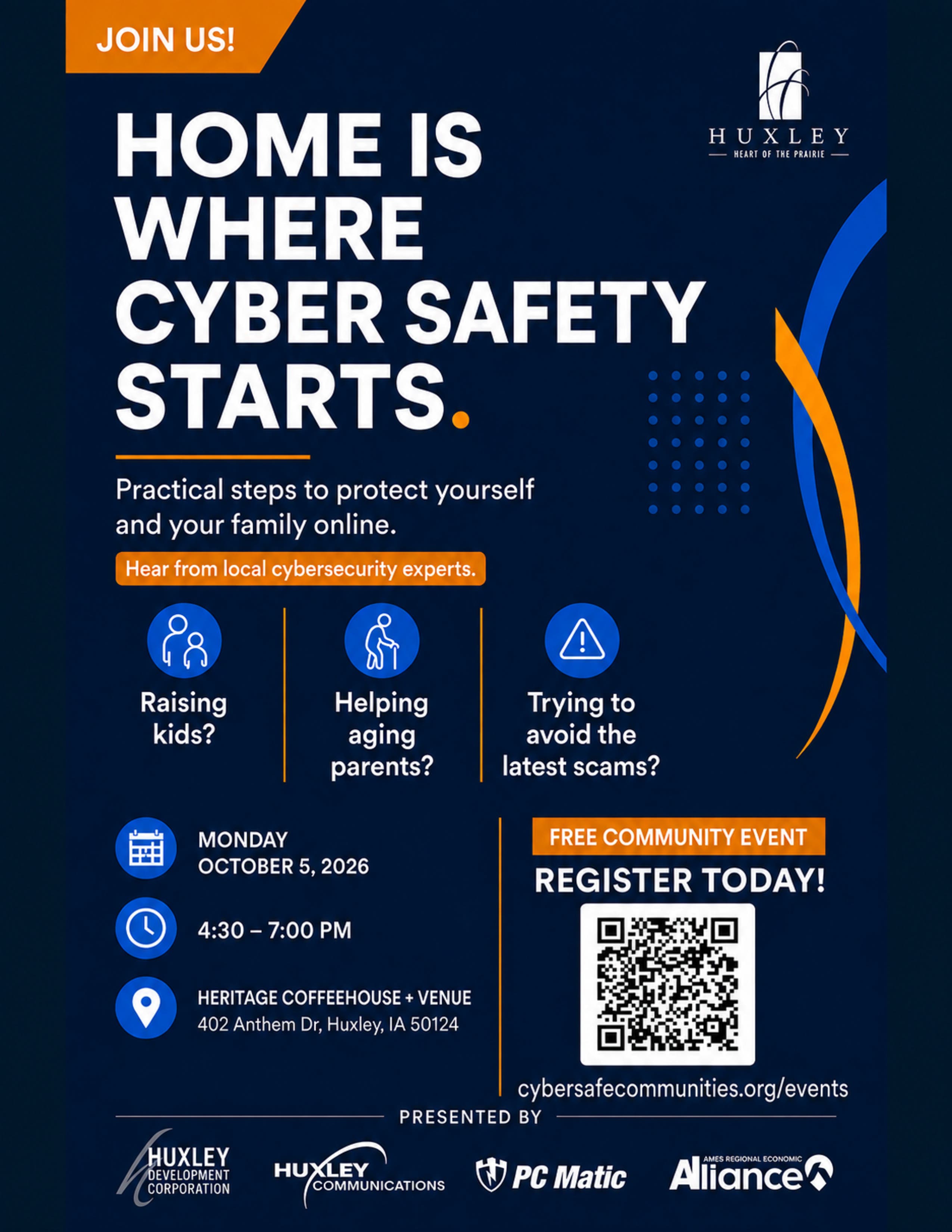 Home Is Where Cyber Safety Starts - Free Cyber Safety Community Event