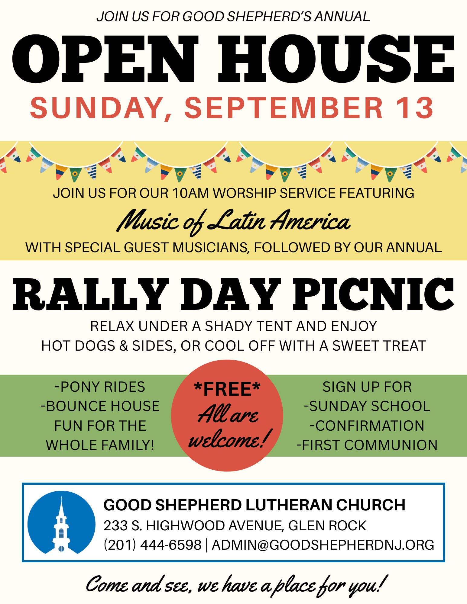 Good Shepherd’s Annual Open House