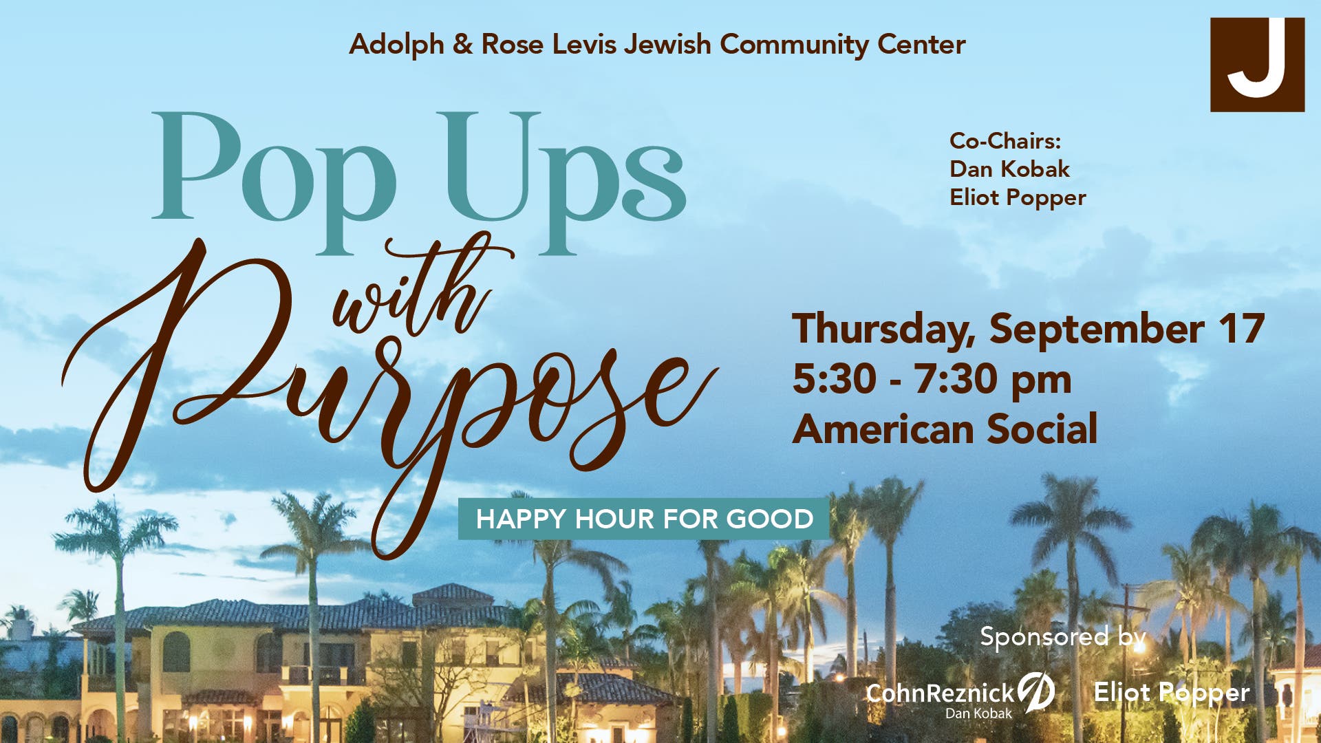 Pop Ups with Purpose: Back-to-School Happy Hour