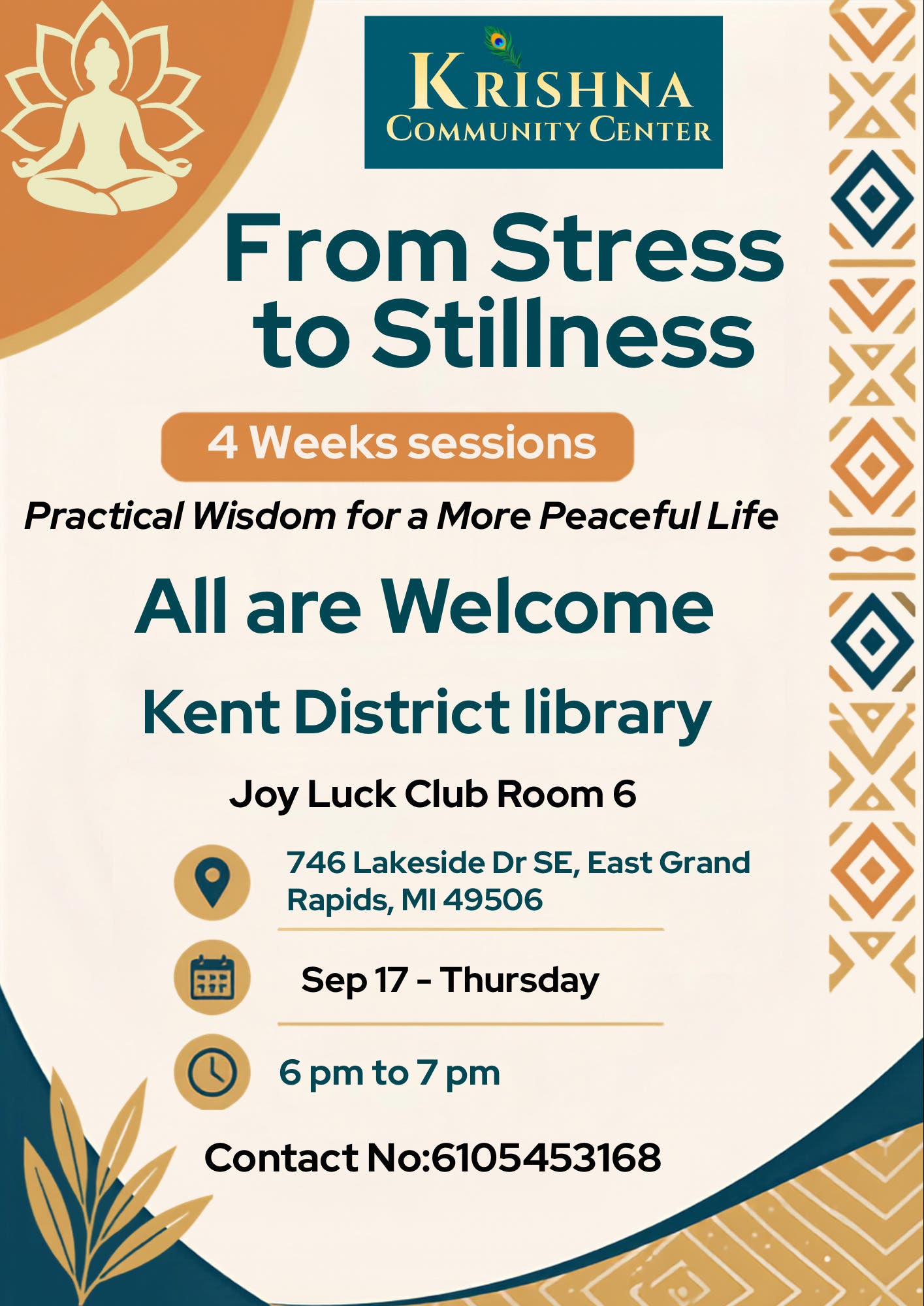 Stress to stillness