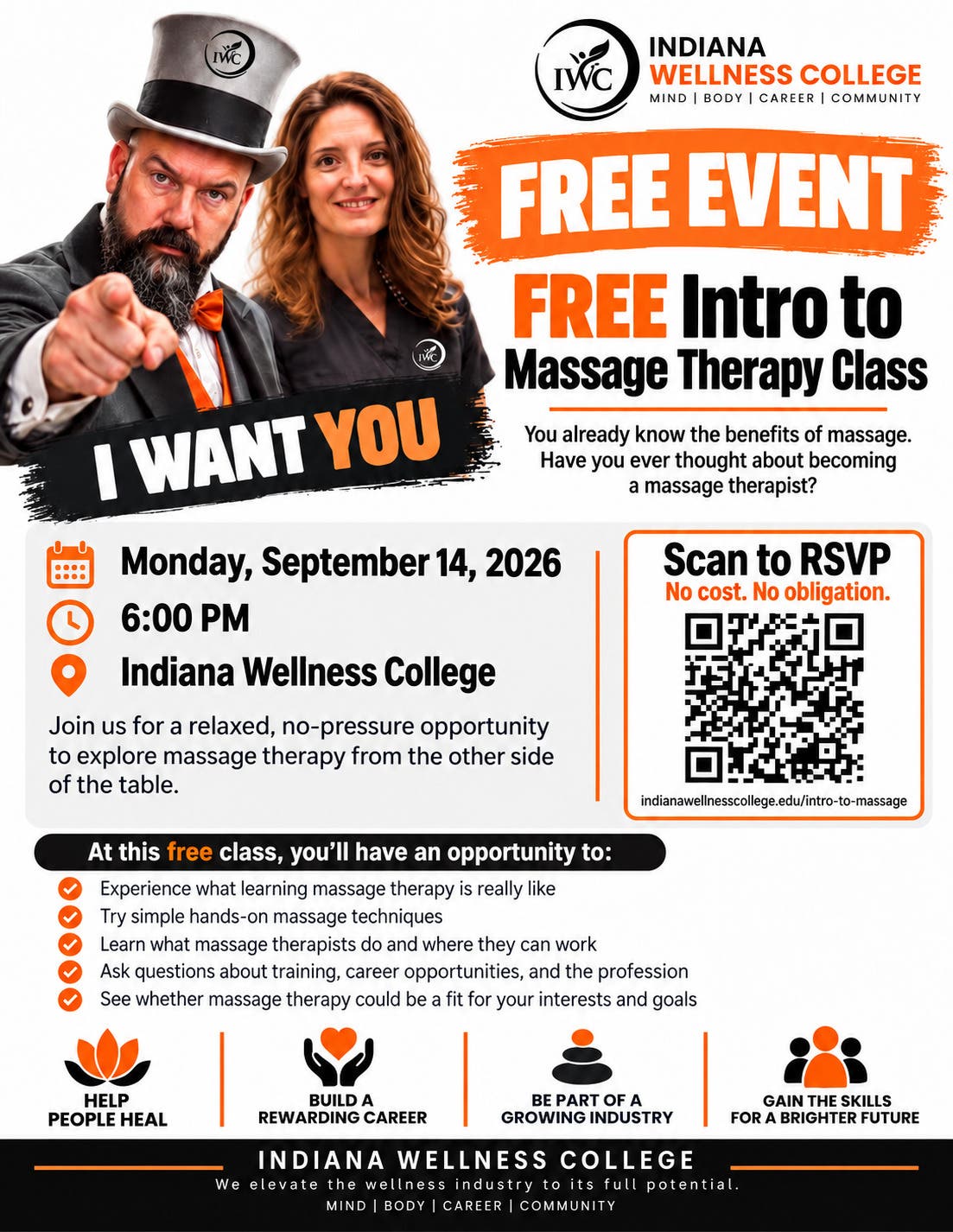 Free Intro to Massage Therapy Class