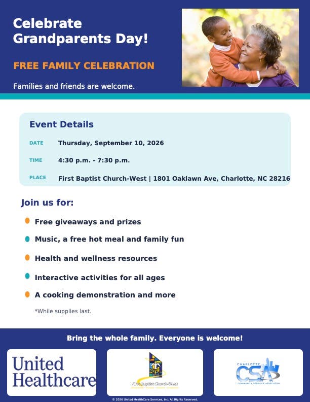 Grandparents Day Free Family Celebration
