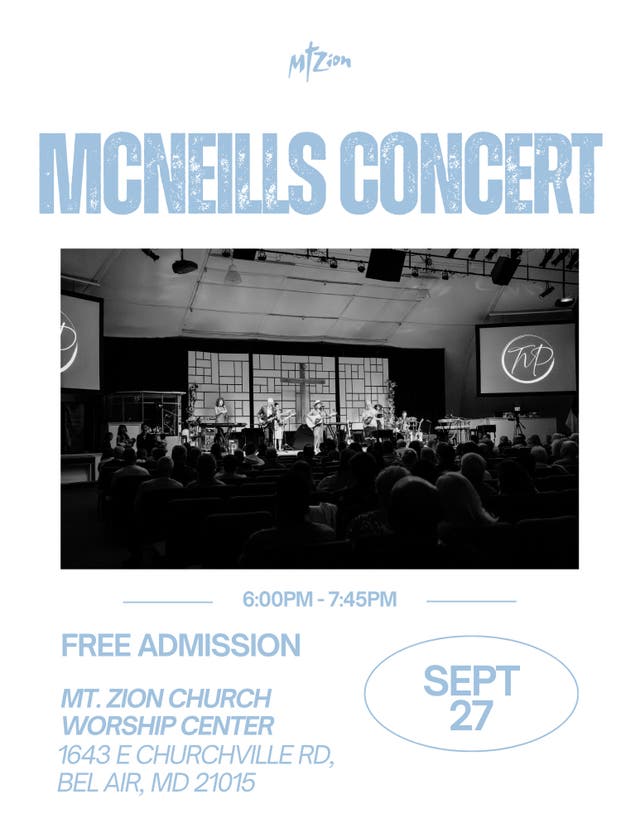 Cmm Rds Sep 27 | McNeills Concert | Bel Air, MD Patch