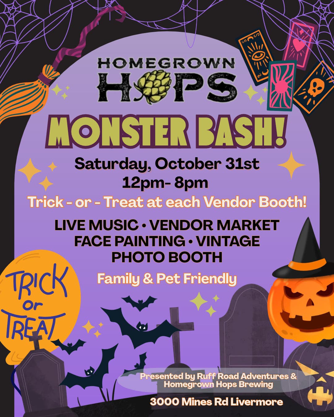 Homegrown Hops Monster Bash!