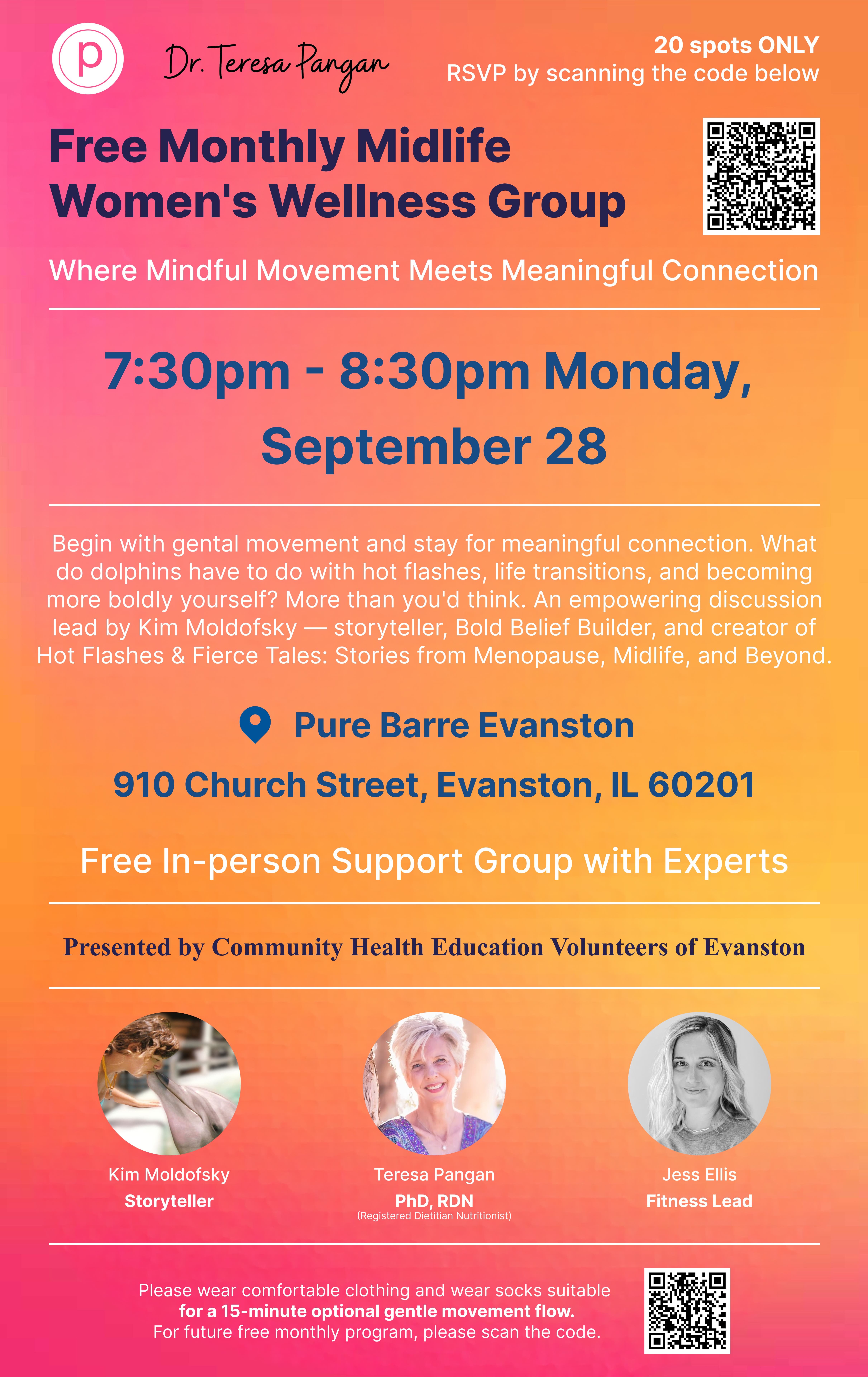 Midlife Women's Wellness Group- September 28th