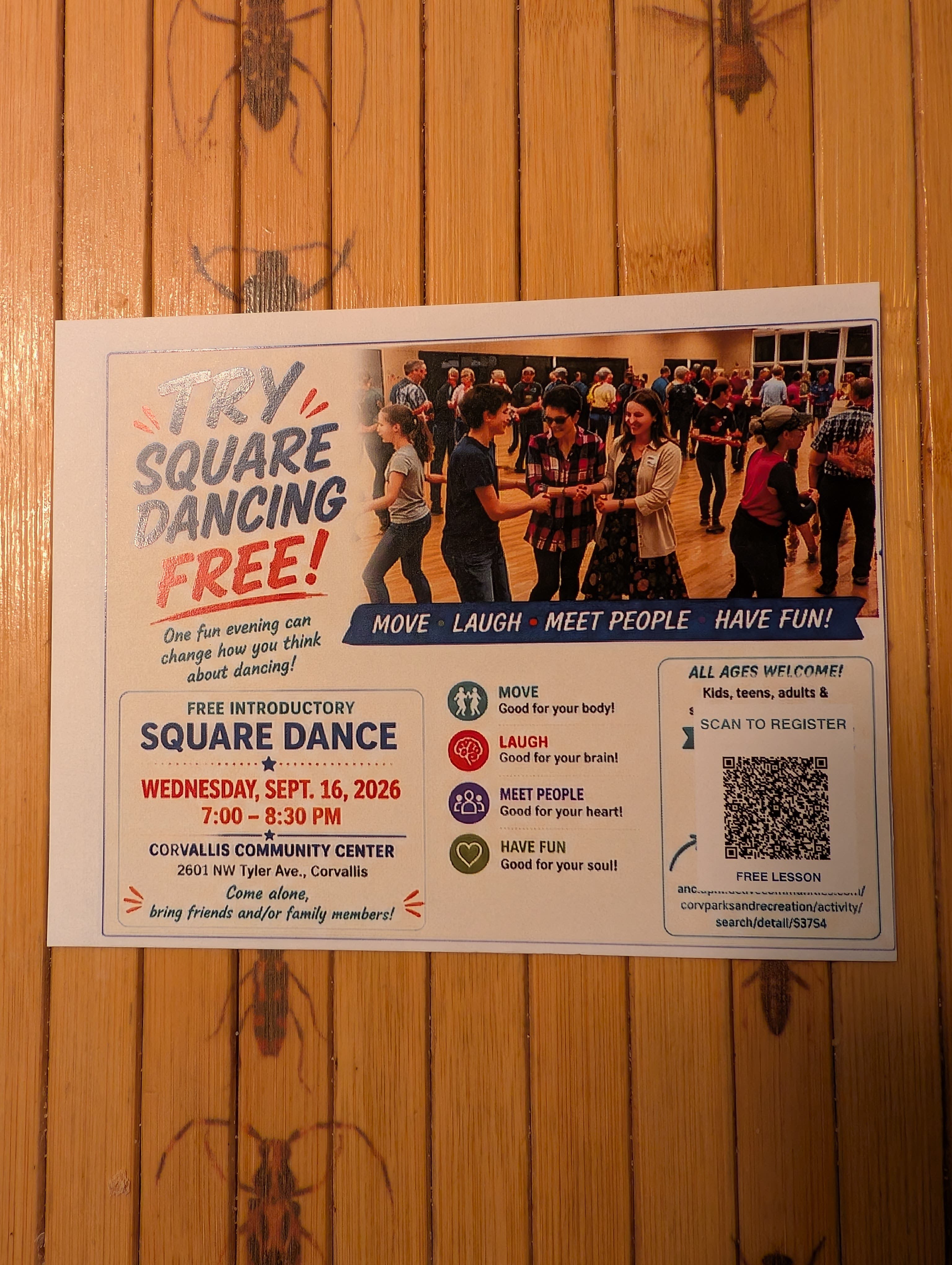 Free Introductory Square Dance