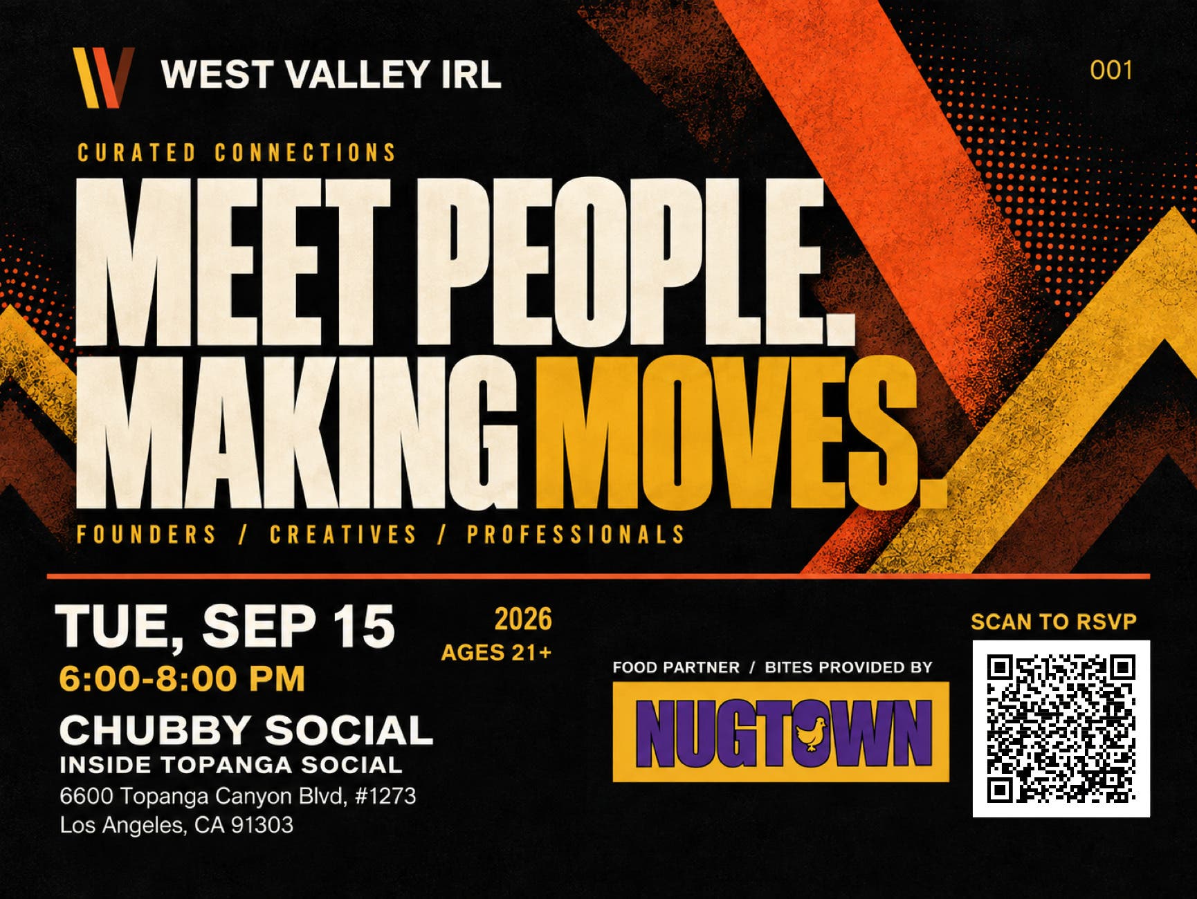 West Valley IRL: Curated Connection Event