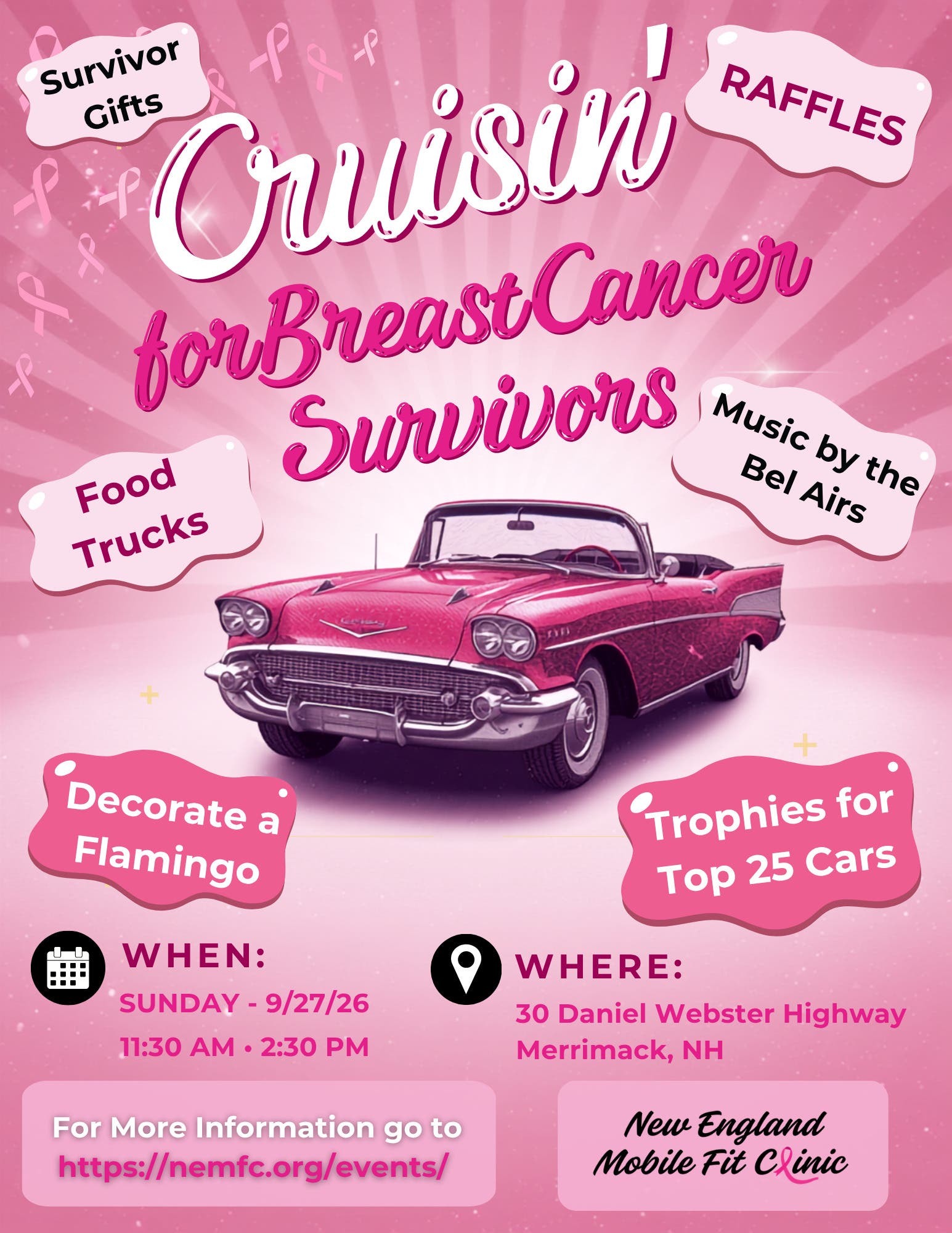 Cruisin' for Breast Cancer Survivors