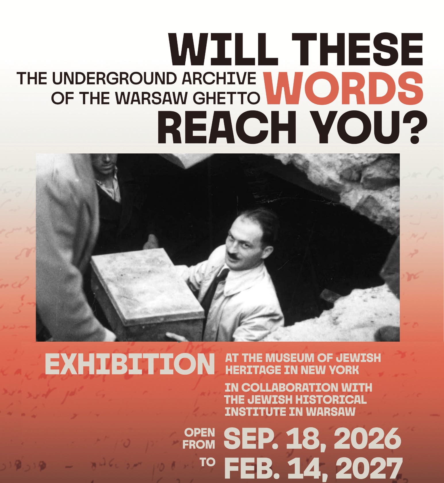 Will These Words Reach You? The Underground Archive of the Warsaw Ghetto