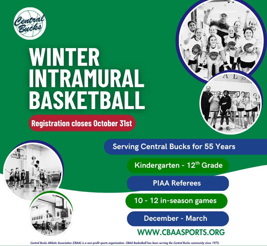 CBAA Winter Intramural Basketball Registration is Open