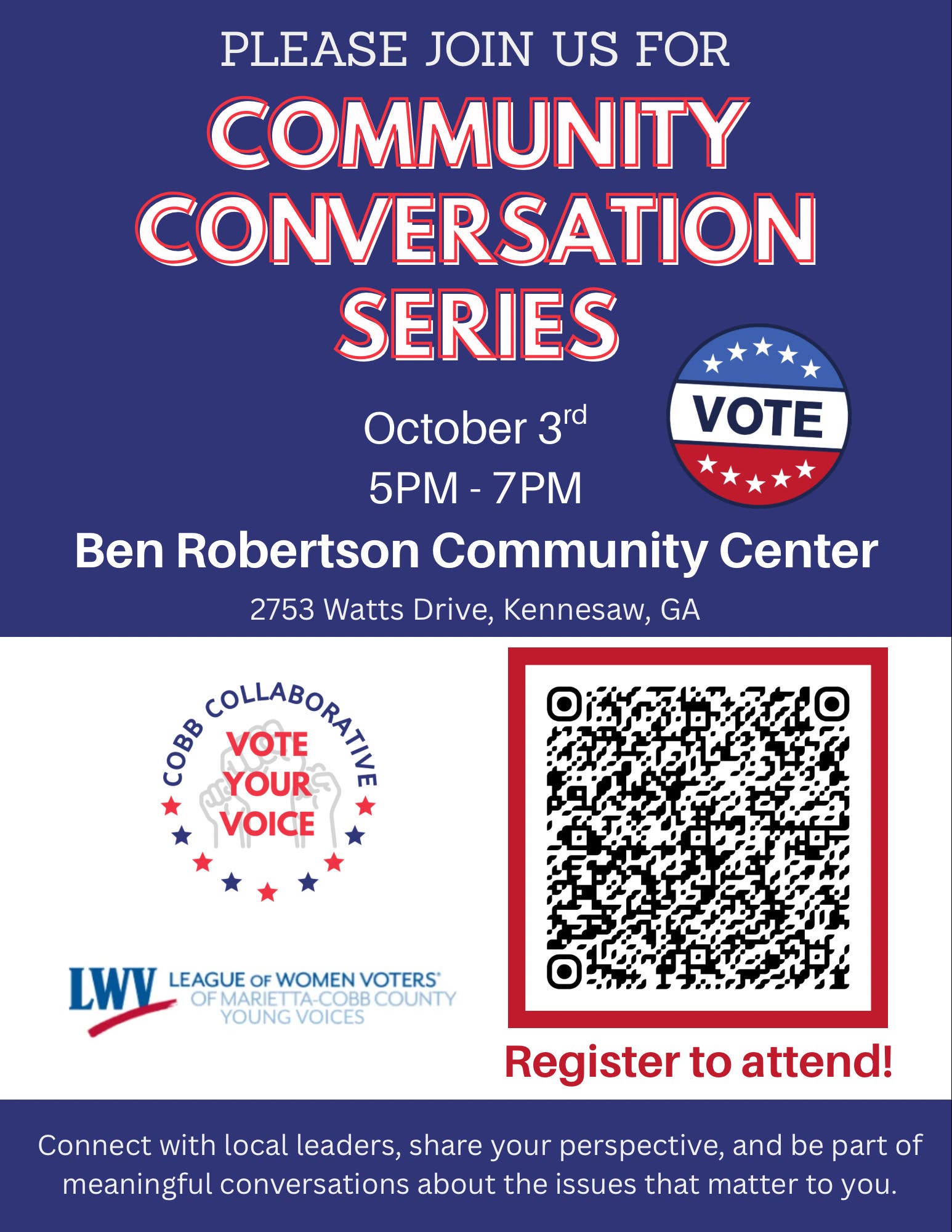 Community Conversation Series
