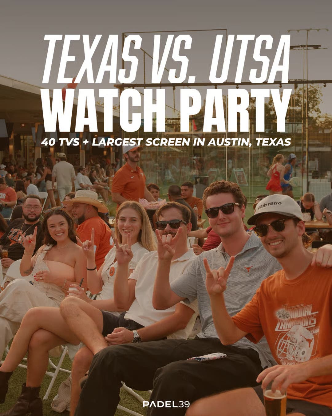 Texas vs. UTSA Watch Party