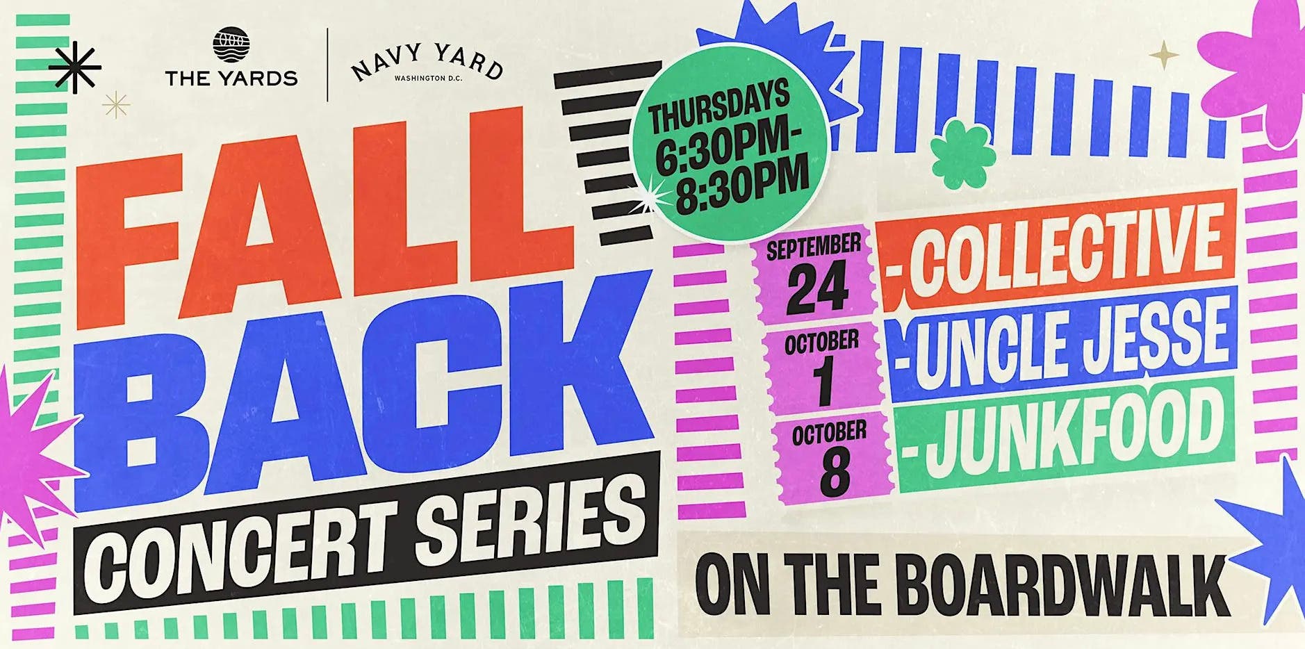Fall Back Concert Series at The Yards
