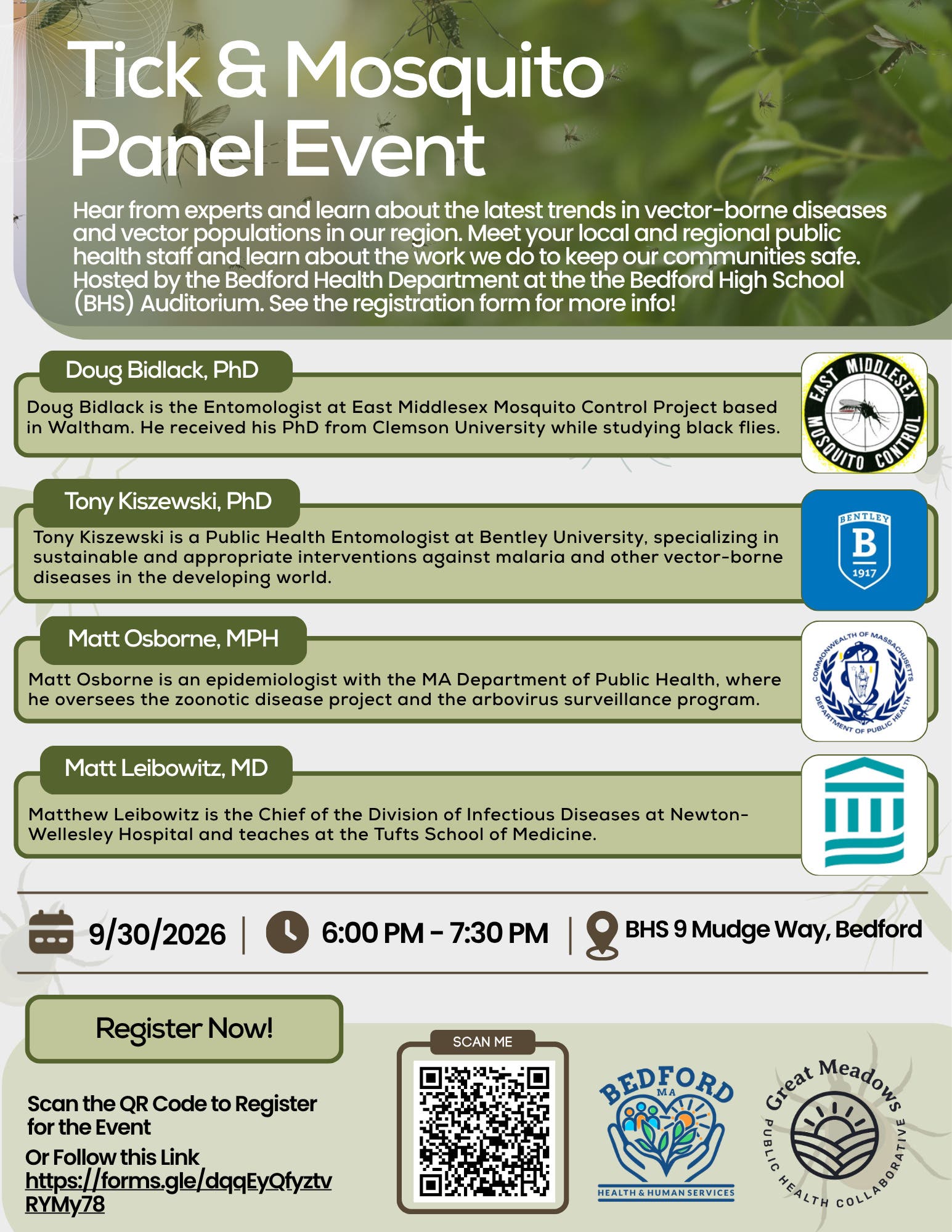 Tick & Mosquito Panel