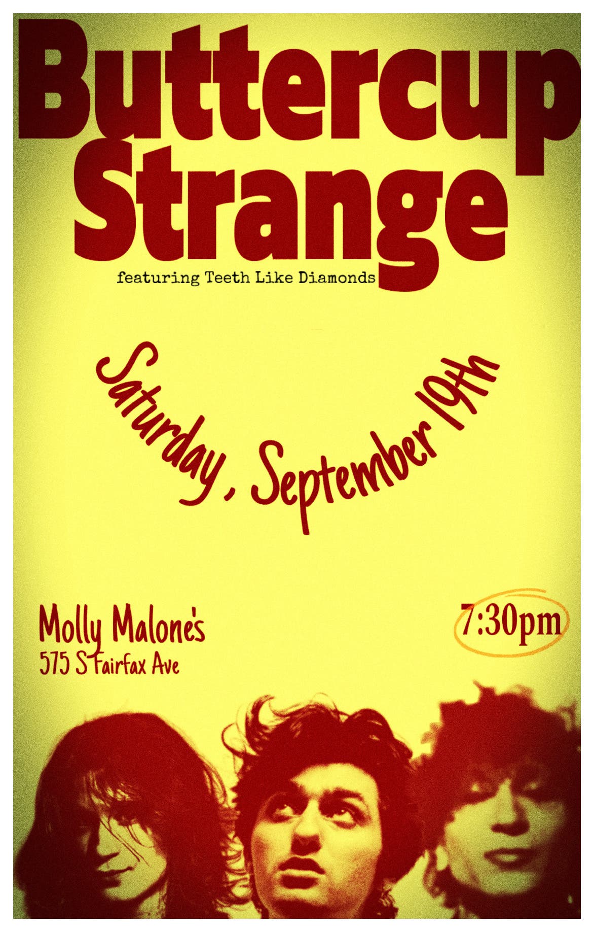 Buttercup Strange @ Molly Malone's 9/19