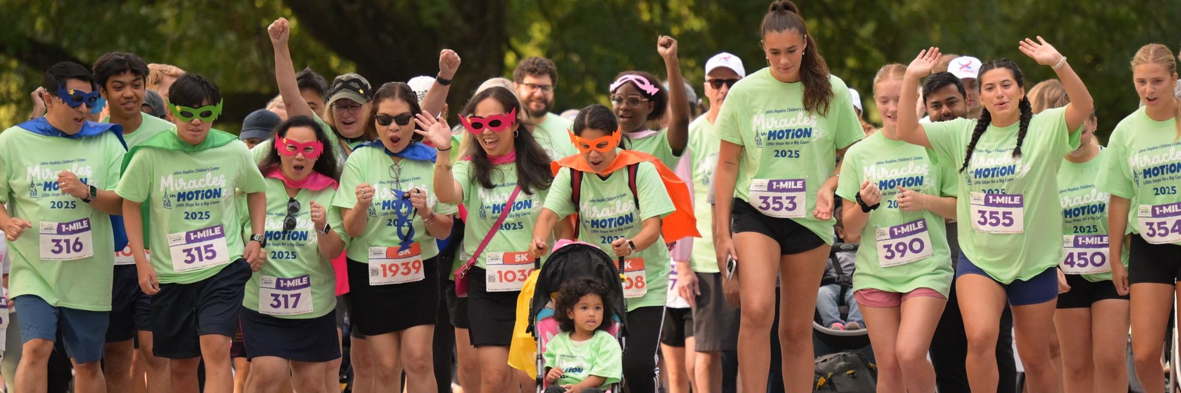 Johns Hopkins Children's Center Miracles in Motion 5K