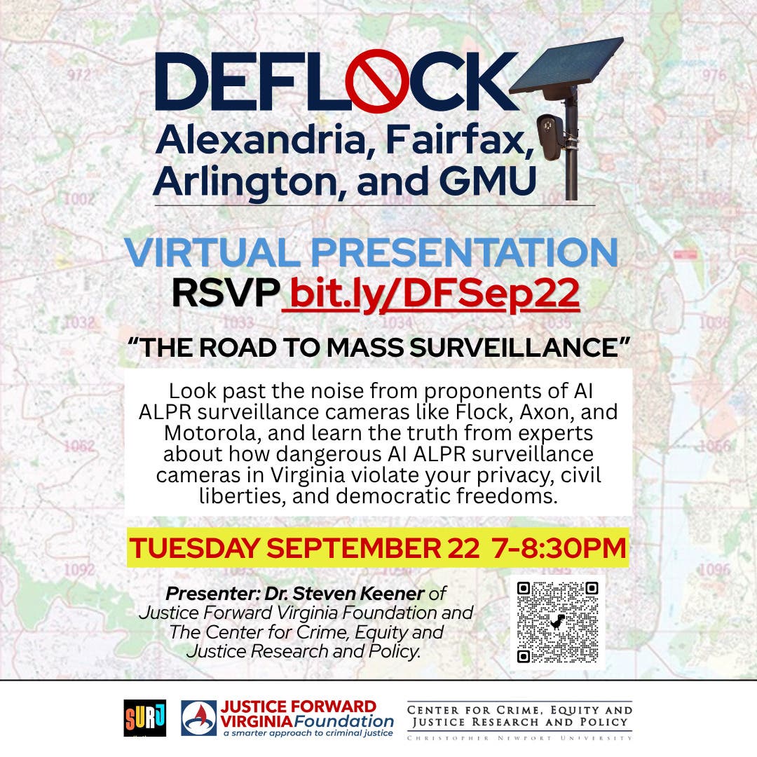 DeFlock ALX Virtual Event: The Road to Mass Surveillance
